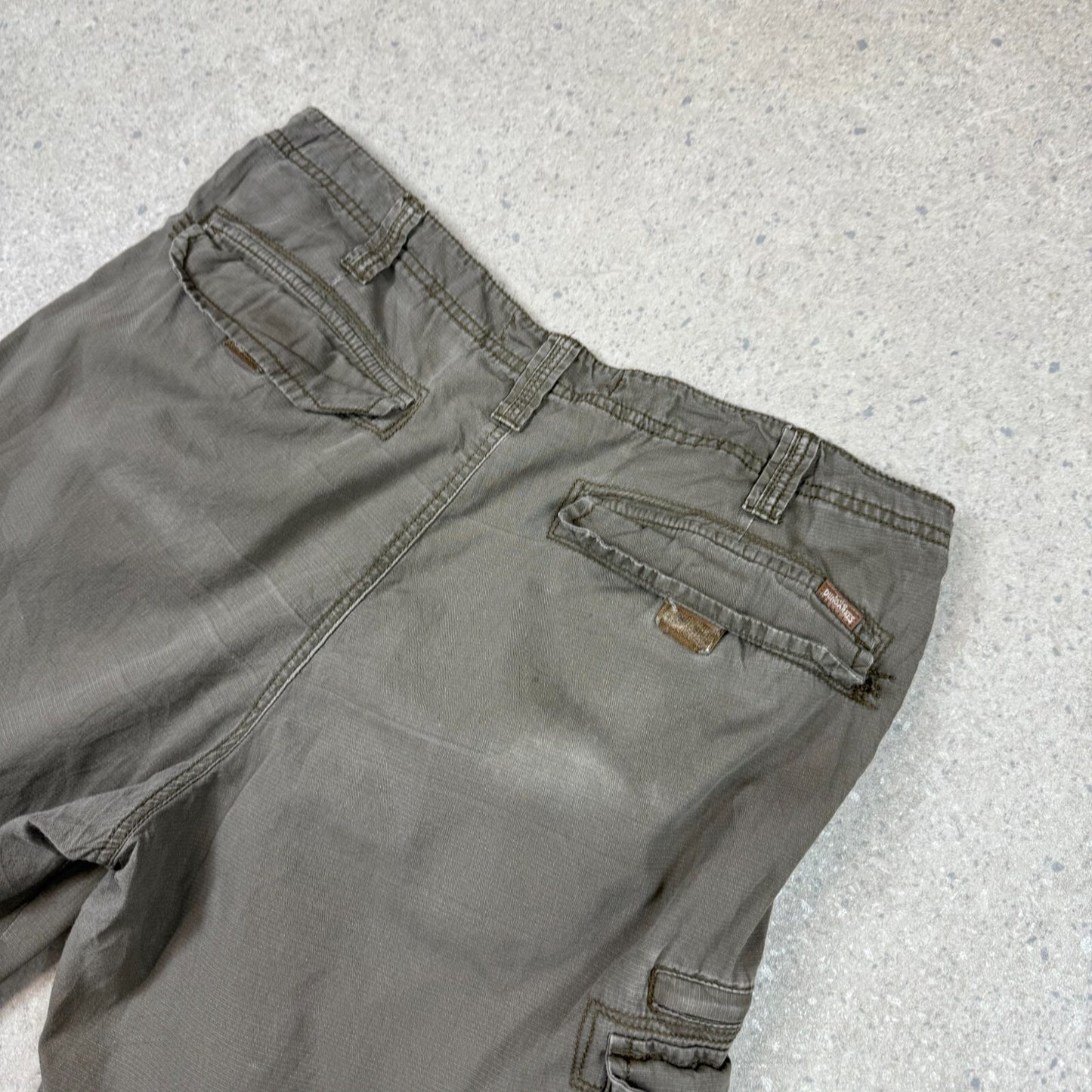 Lee Cargo Shorts 36” Brown Colourway Baggy Fit Pockets