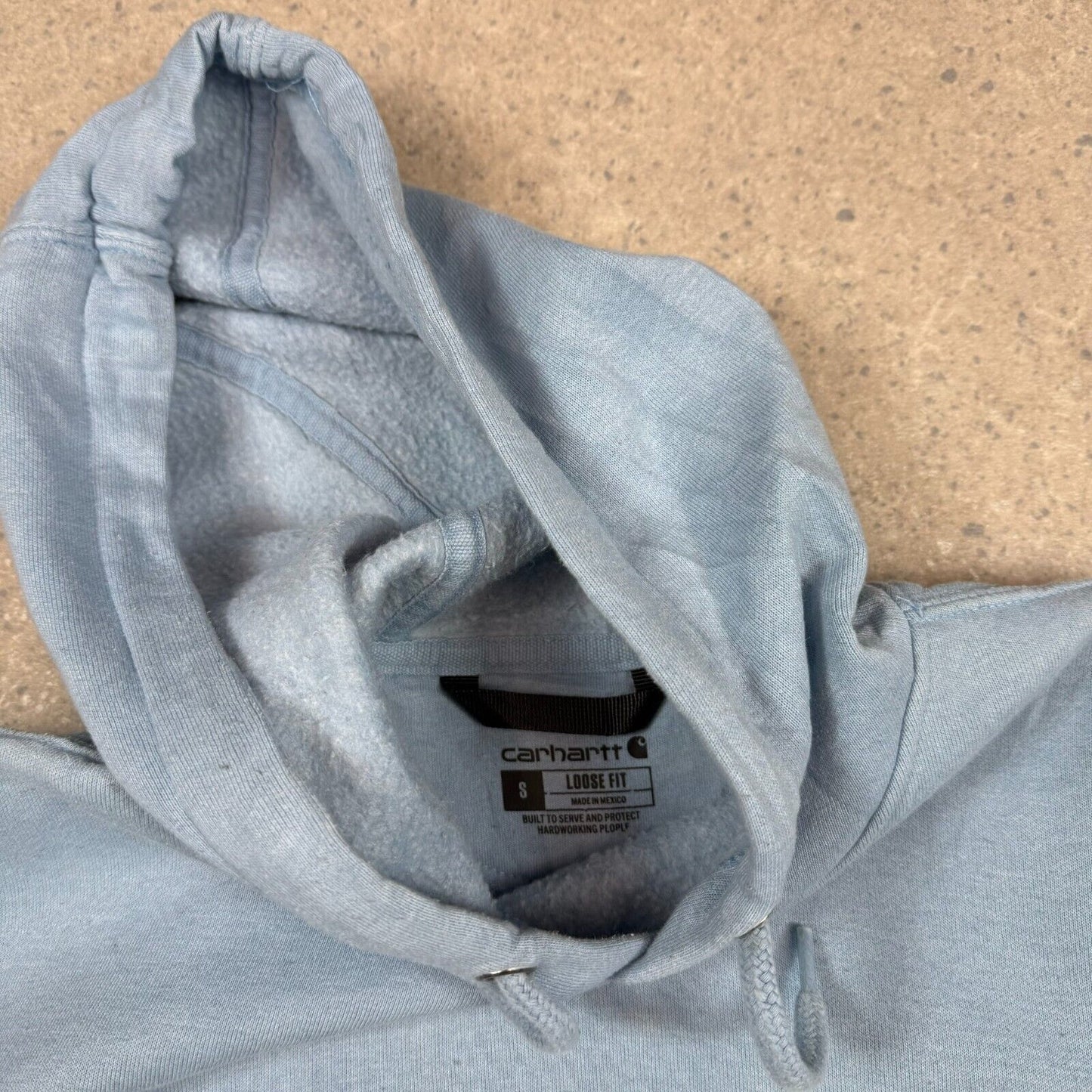 Carhartt Hoodie Medium Baby Blue Hooded