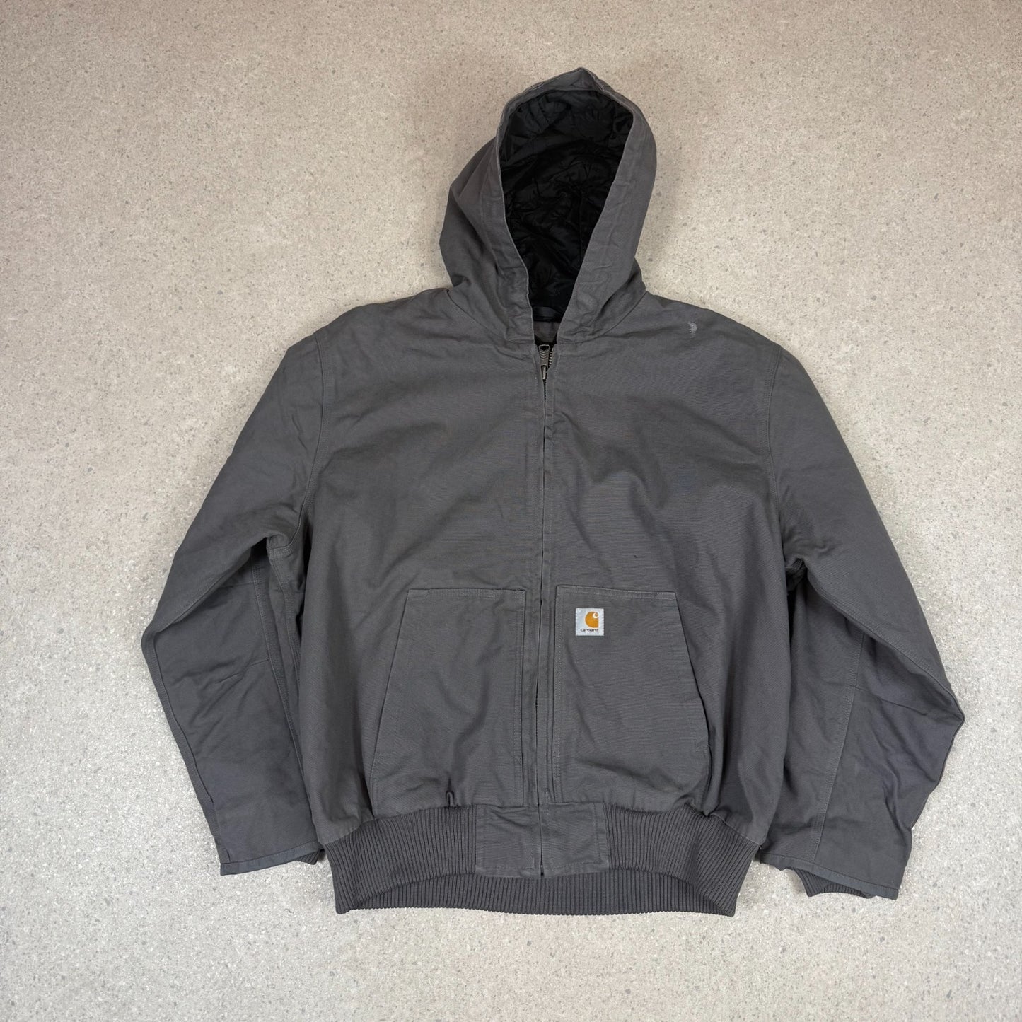 Carhartt Active Jacket XL Loose Fit Grey Colourway Hooded