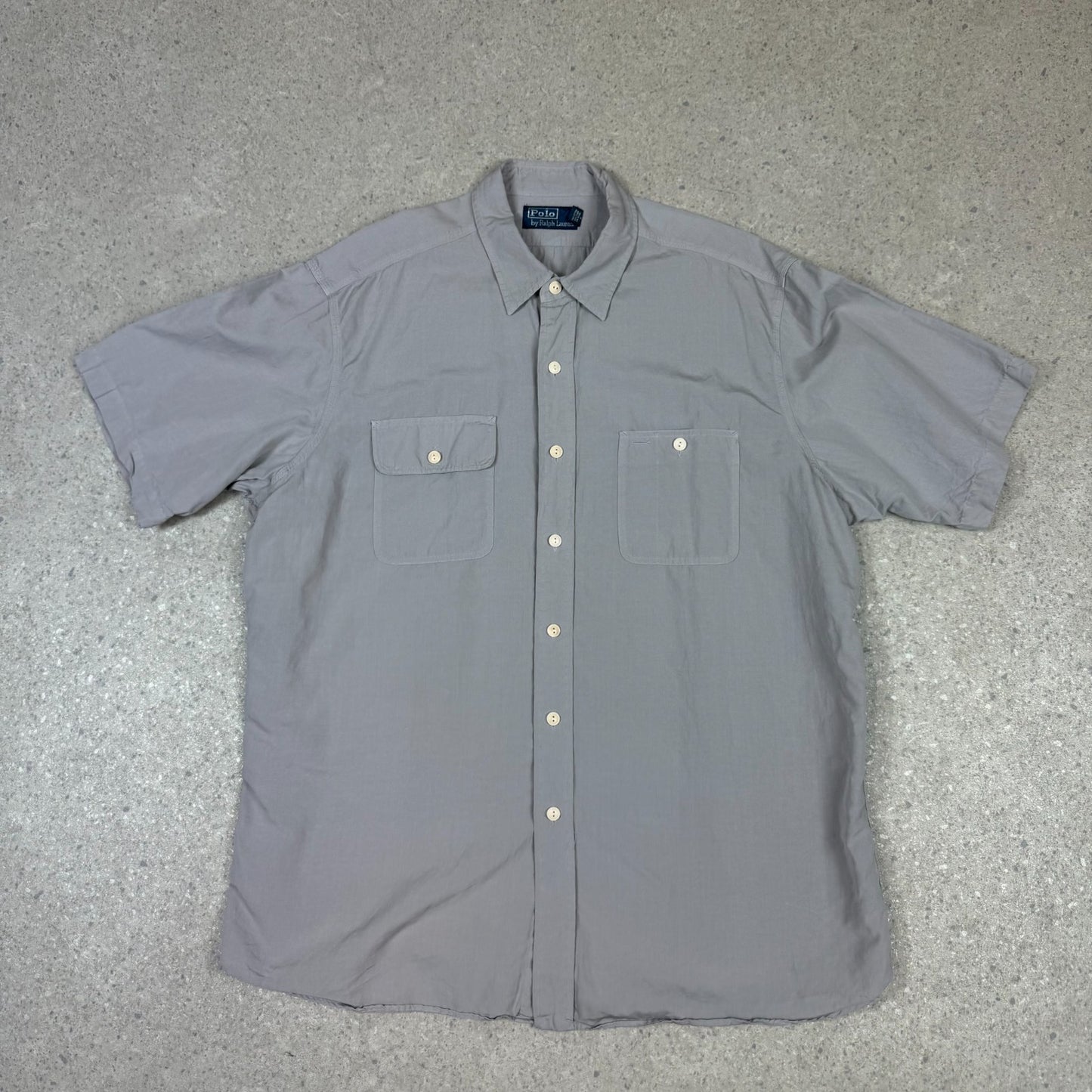 Ralph Lauren Shirt XL Grey Colourway Short Sleeve
