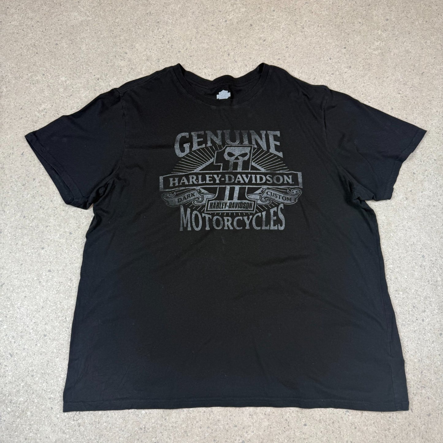 Harley Davidson T Shirt 2XL Black Colourway Relaxed Fit