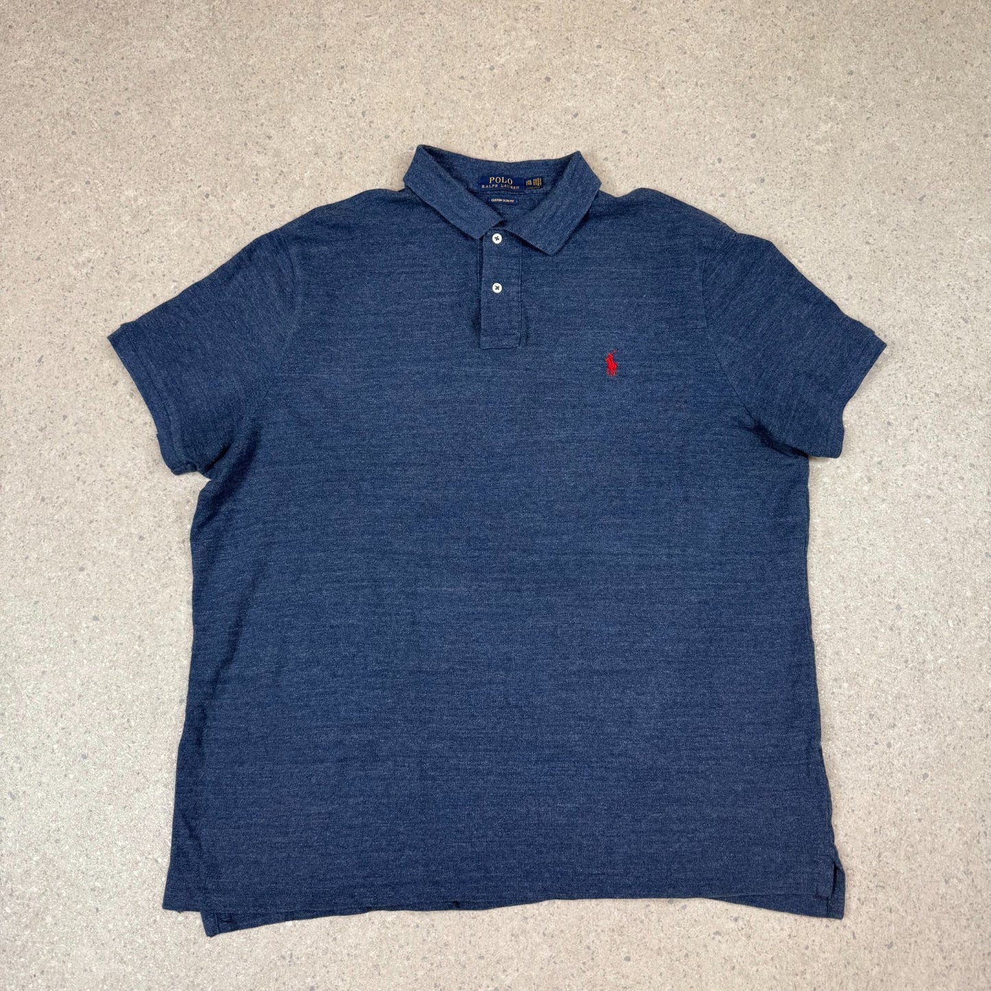 Ralph Lauren Polo 2XL Slim Fit Blue Colourway Embroidered Logo