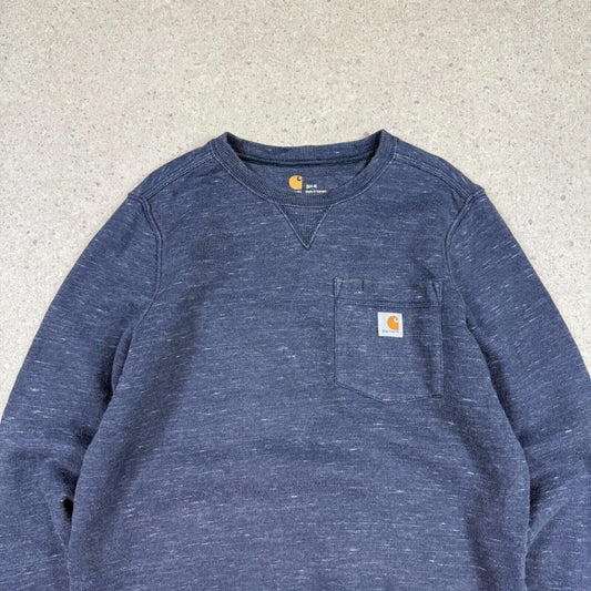 Carhartt Sweatshirt Small Navy
