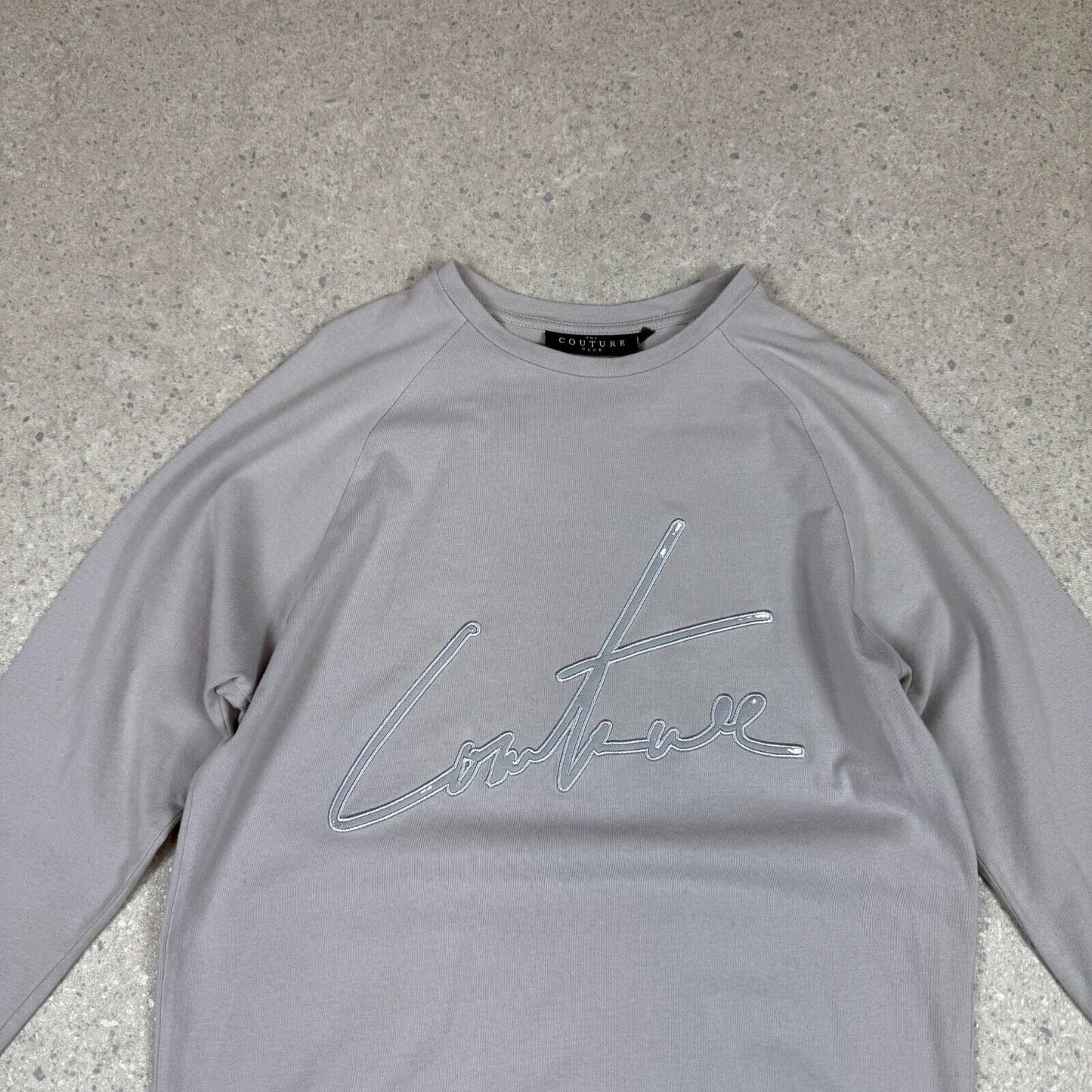 The Couture Club Long Sleeve Small Grey Colourway