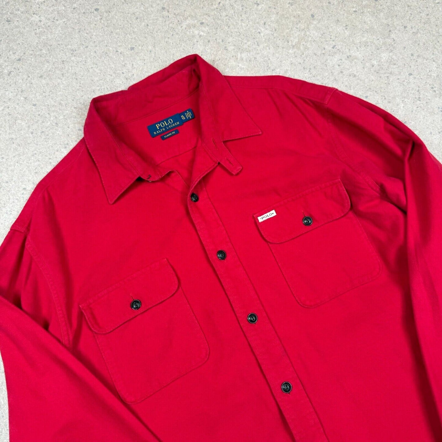 Ralph Lauren Shirt XL Red Classic Fit