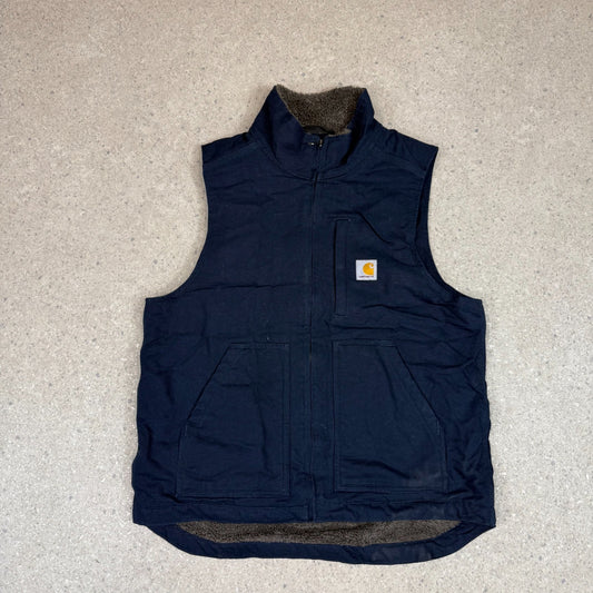 Carhartt Gillet Vest Small Loose Fit Navy Colourway