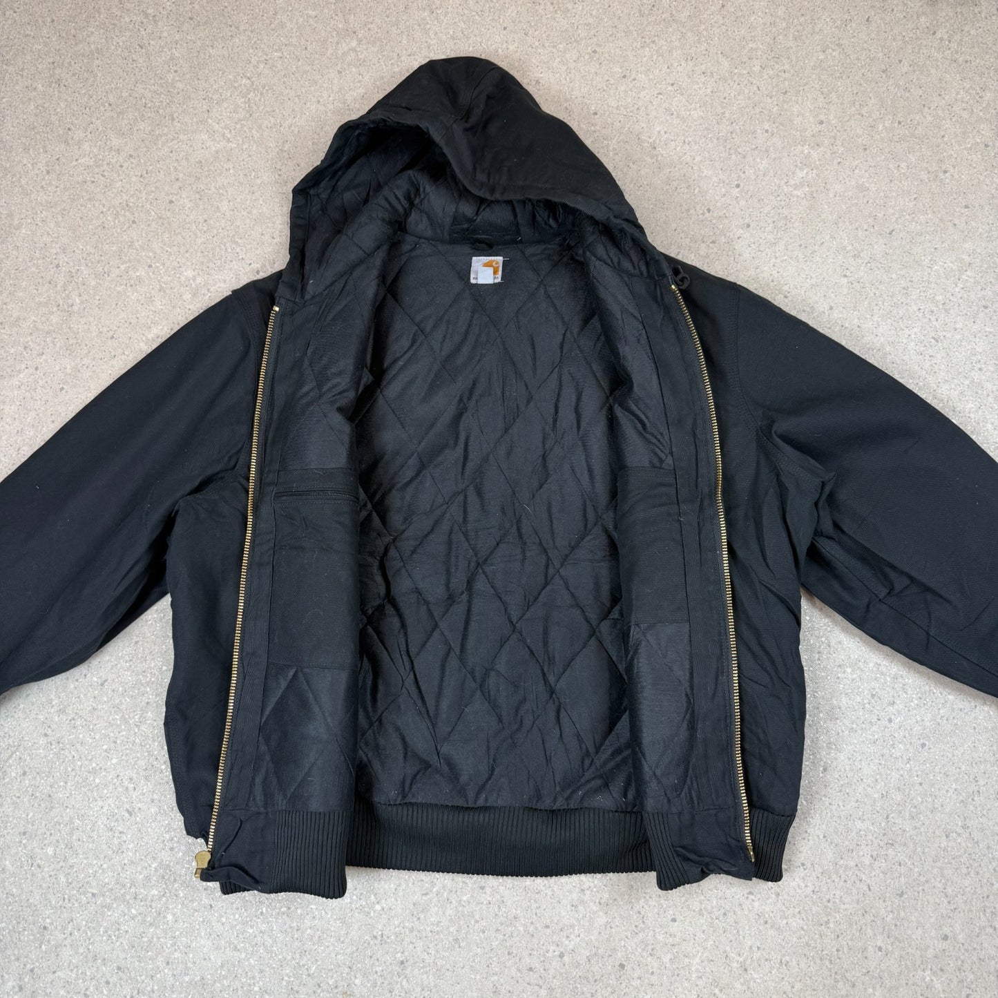 Carhattt Active Jacket 3XL Black Active Vintage Carhartt Jacket J140-BLK