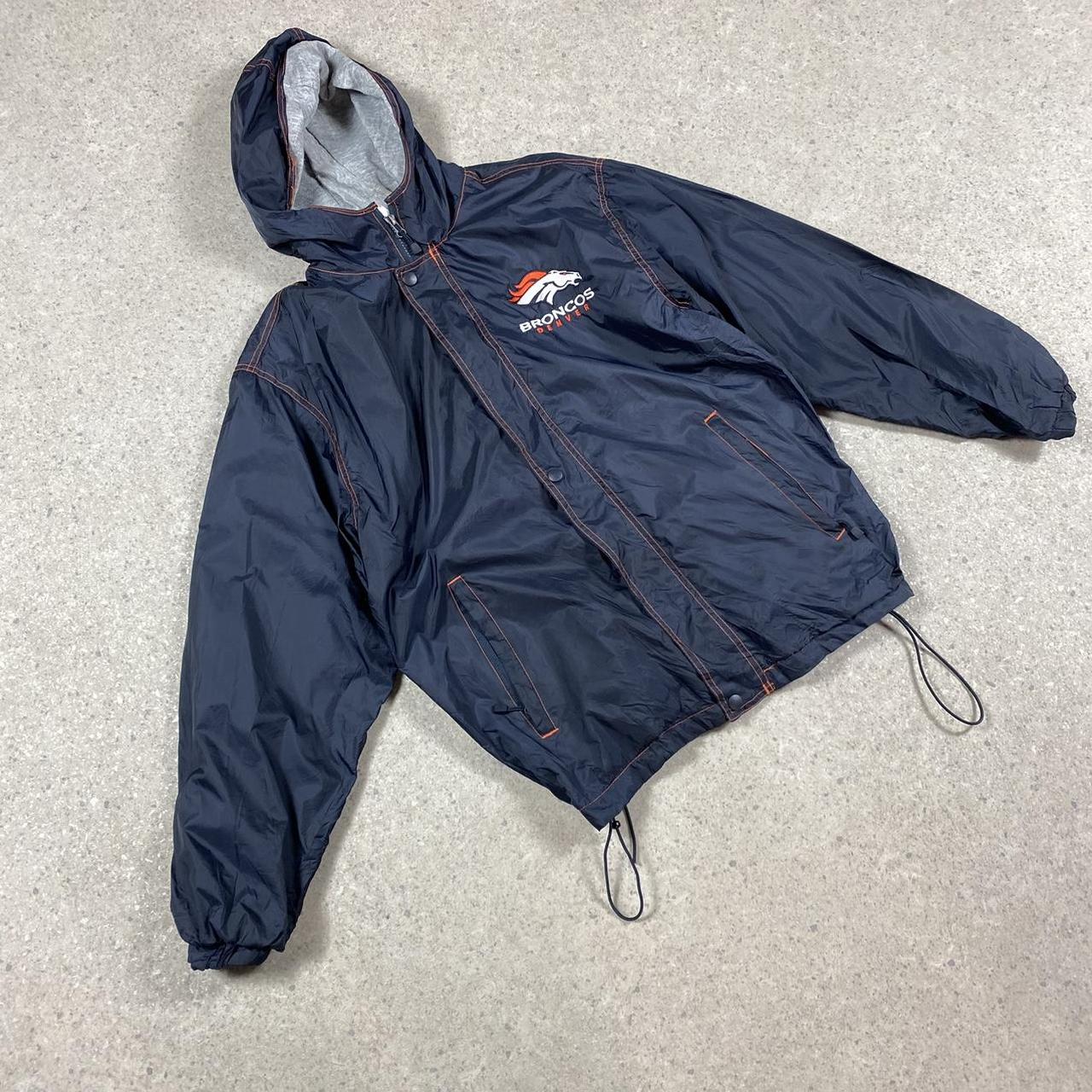 Denver broncos rain jacket small