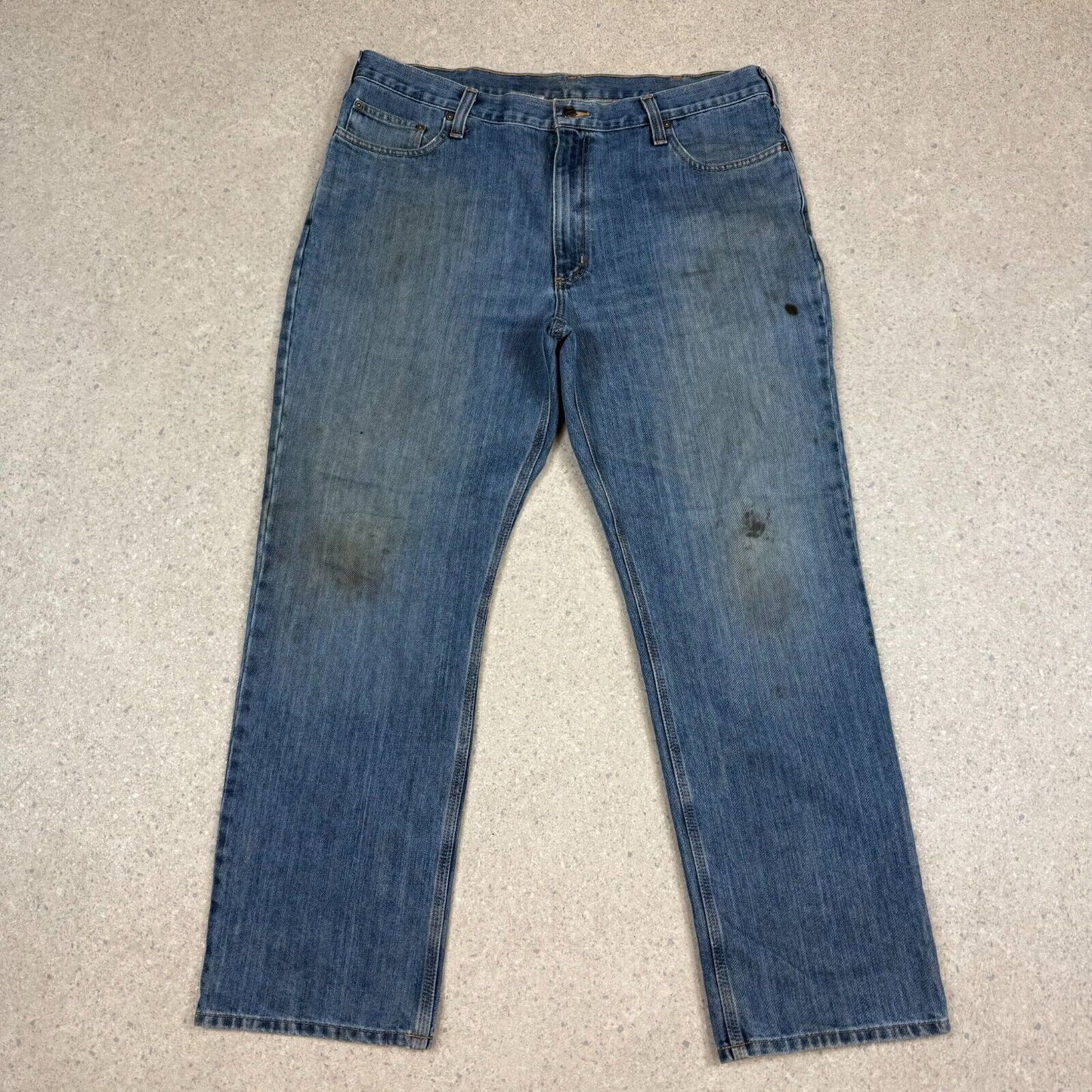 Carhartt Jeans 40x32 Blue Baggy fit Workwear