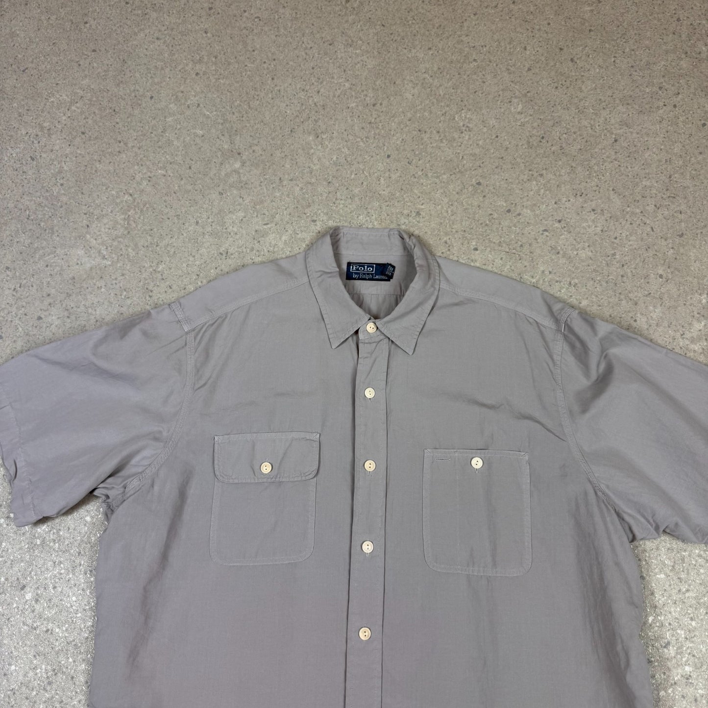 Ralph Lauren Shirt XL Grey Colourway Short Sleeve
