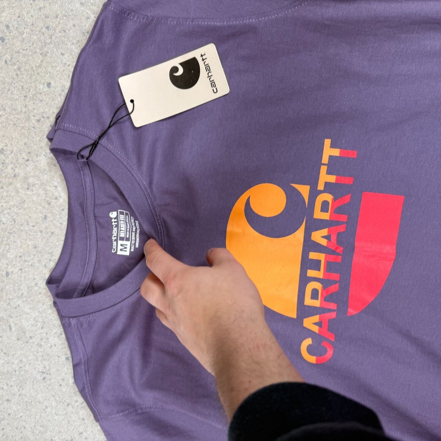 Carhartt T Shirt Small Purple Colourway Brand New