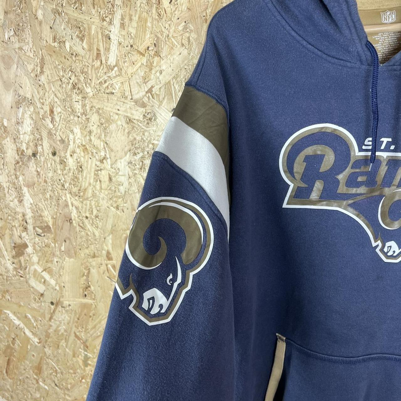 St Louis rams hoodie large