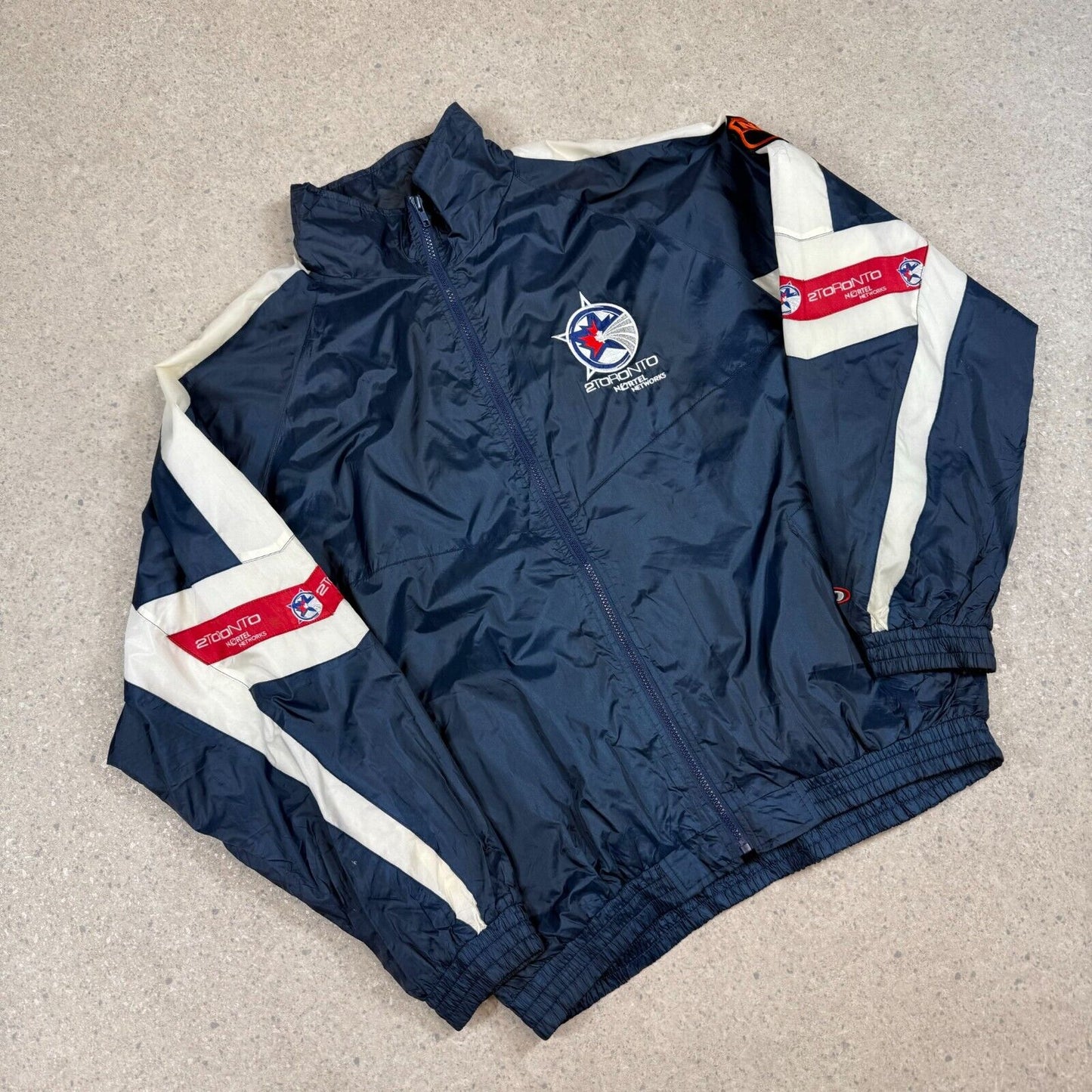Pro Player NHL Windbreaker Jacket Large 2 Toronto