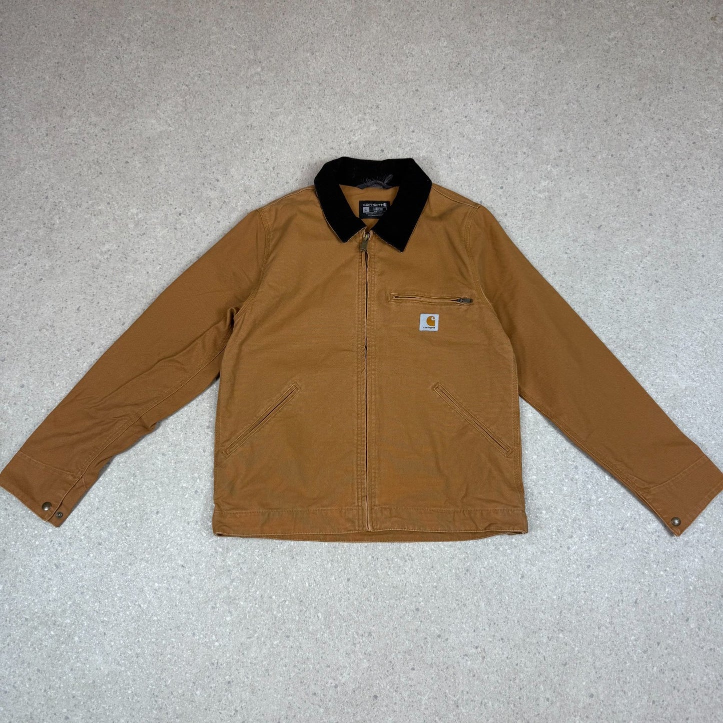 Carhartt Detroit Jacket Small Tan Colourway Loose Fit