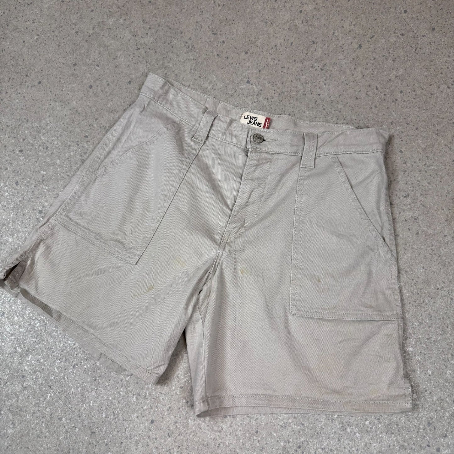Levi’s Women’s Shorts 10 Cream
