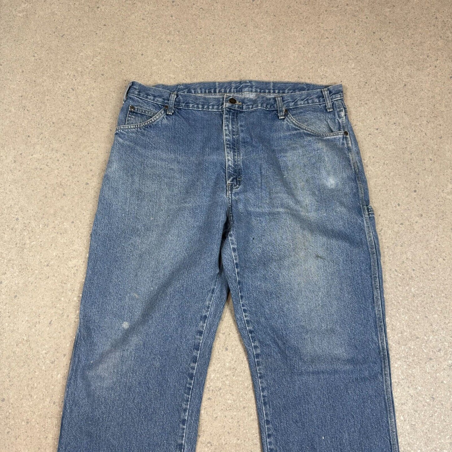 Dickies Carpenter Jeans 40x32 Light Denim Baggy Fit