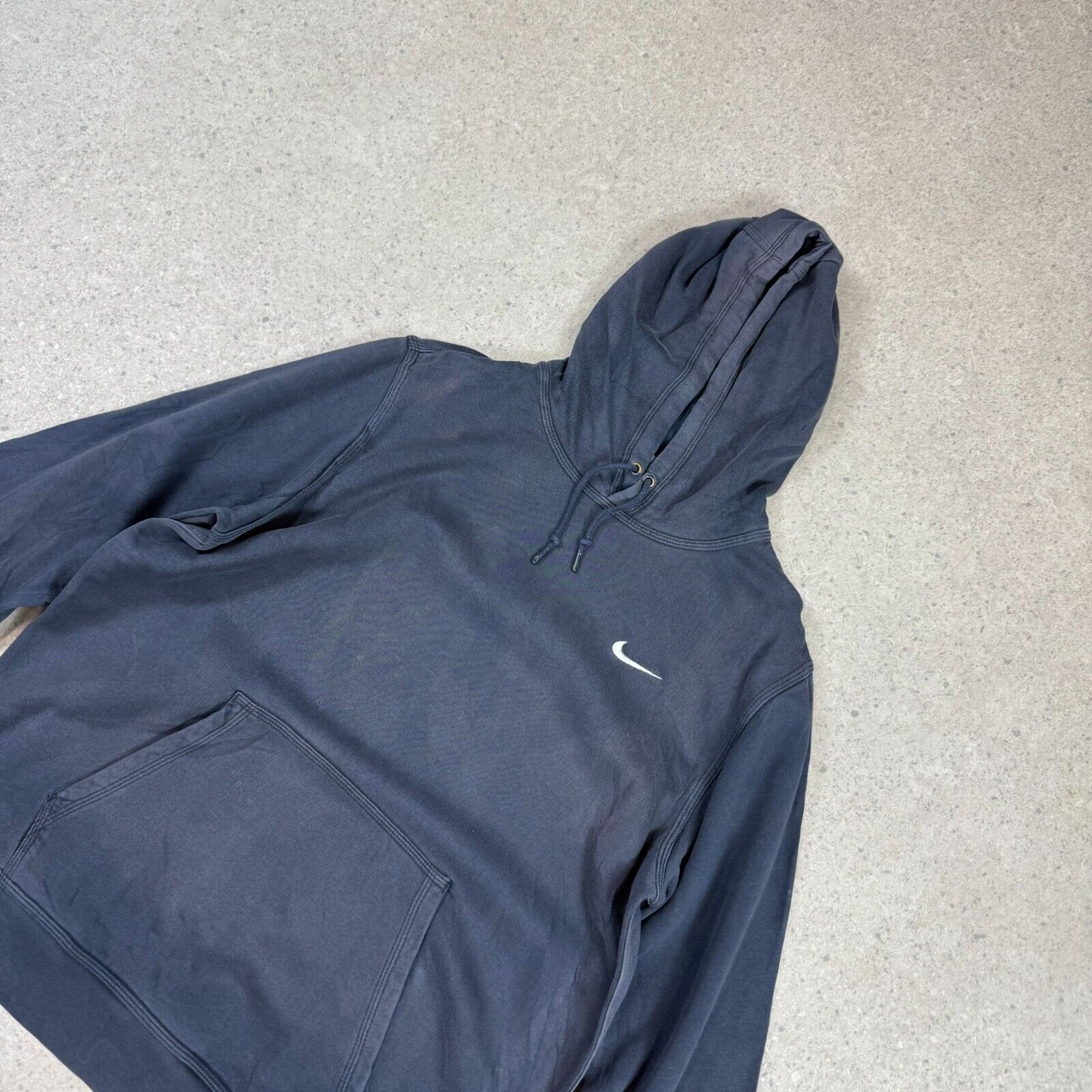 Nike Hoodie Large Navy Colourway Y2K