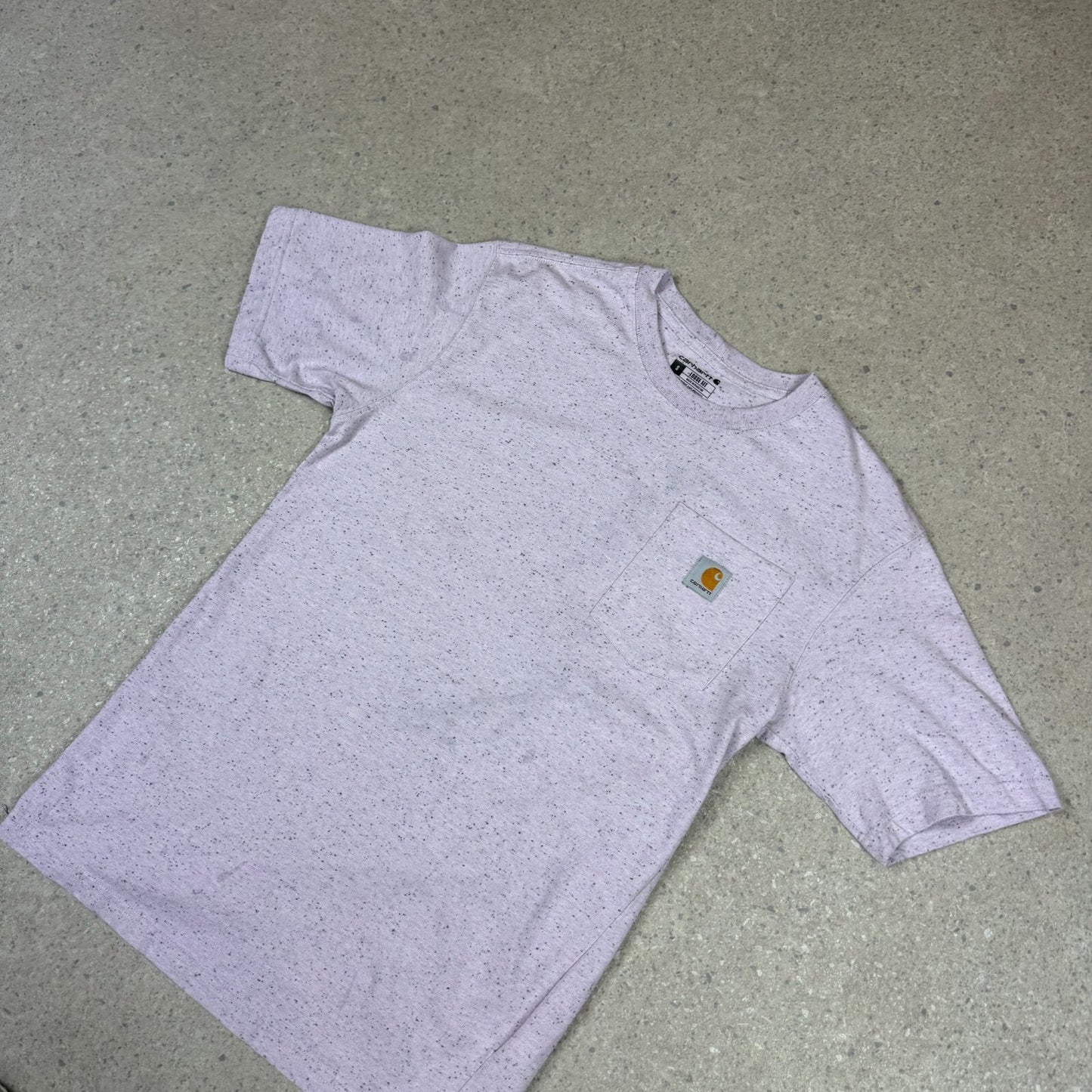 Carhartt T Shirt Small Loose Fit Pink Colourway Relaxed Fit Short Sleeve