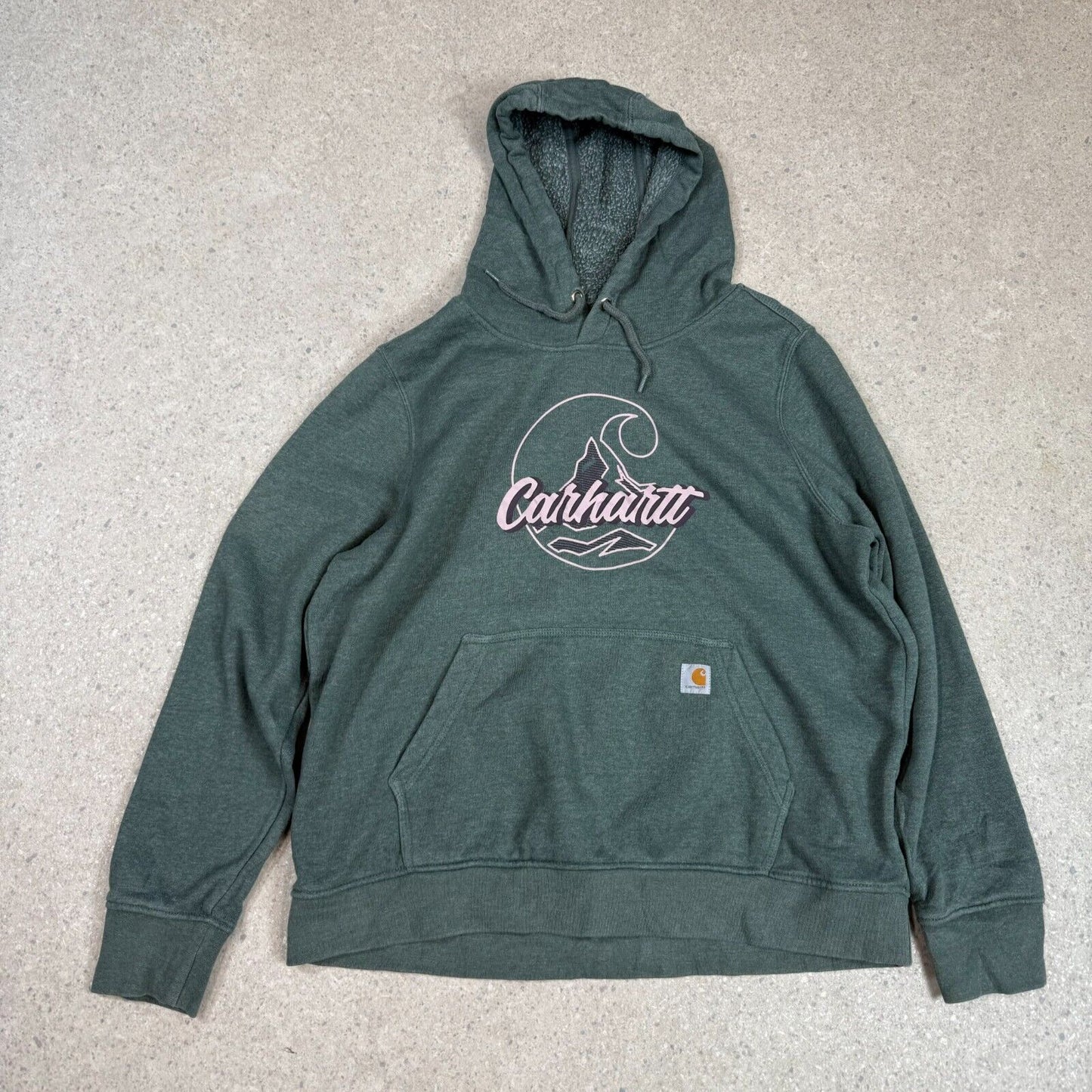 Carhartt Hoodie XL Women’s Green Colourway