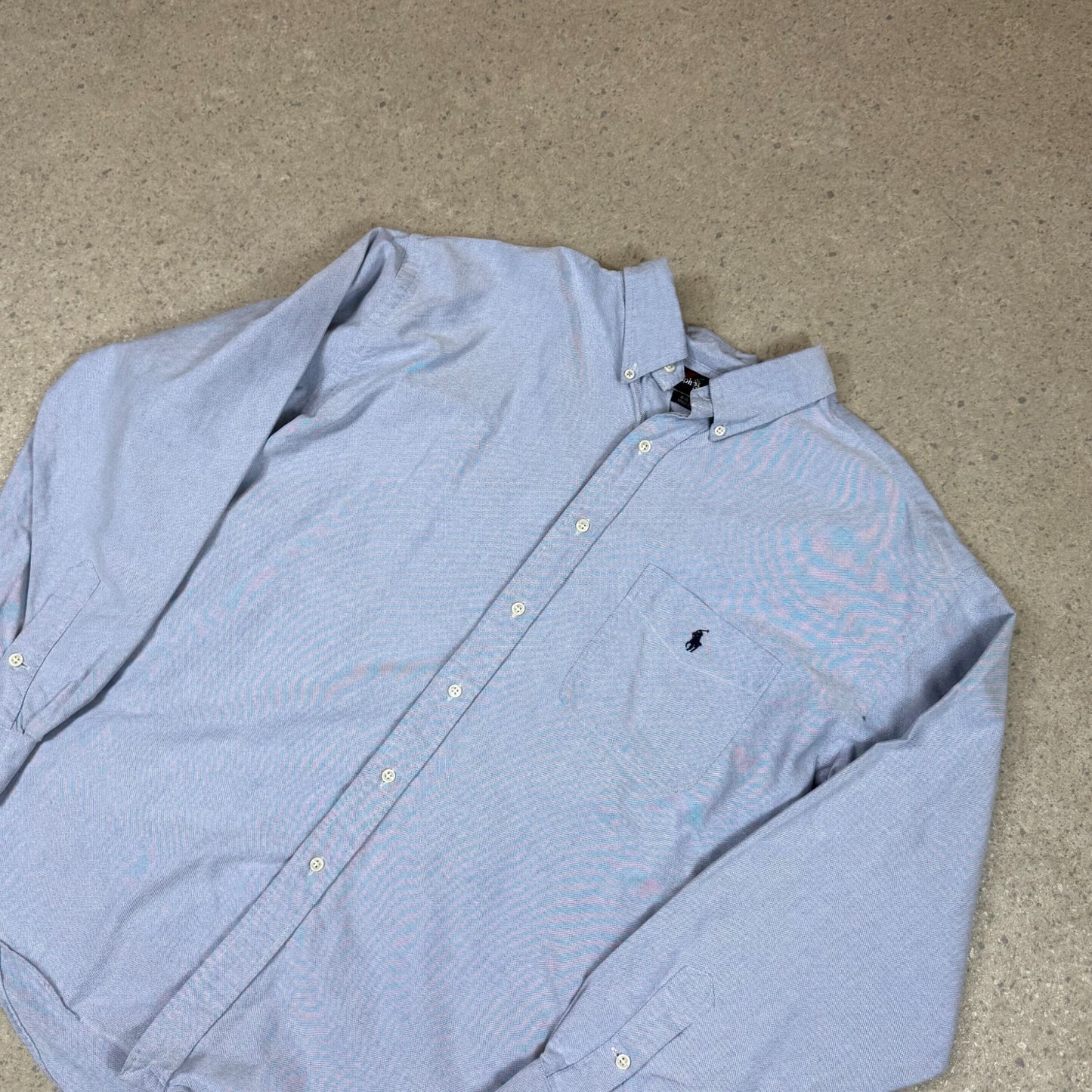 Ralph Lauren Shirt XL/ XXL Blue Colourway Embroidered Logo Oversized