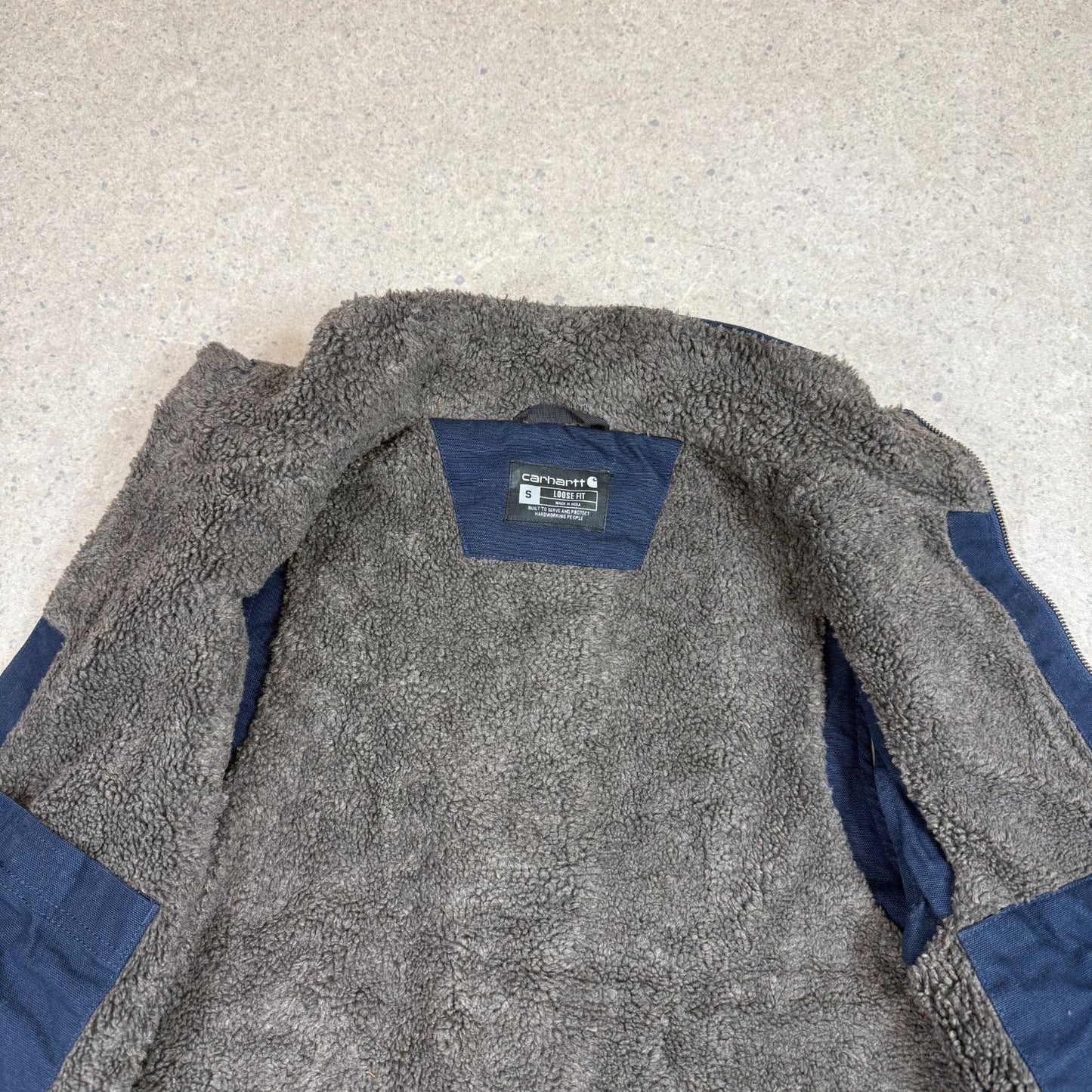 Carhartt Gillet Vest Small Loose Fit Navy Colourway