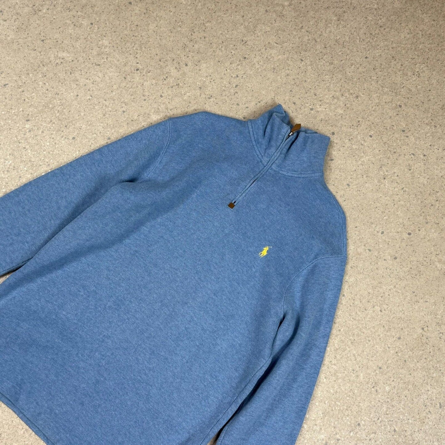 Ralph Lauren 1/4 Zip Jumper S/M Baby Blue
