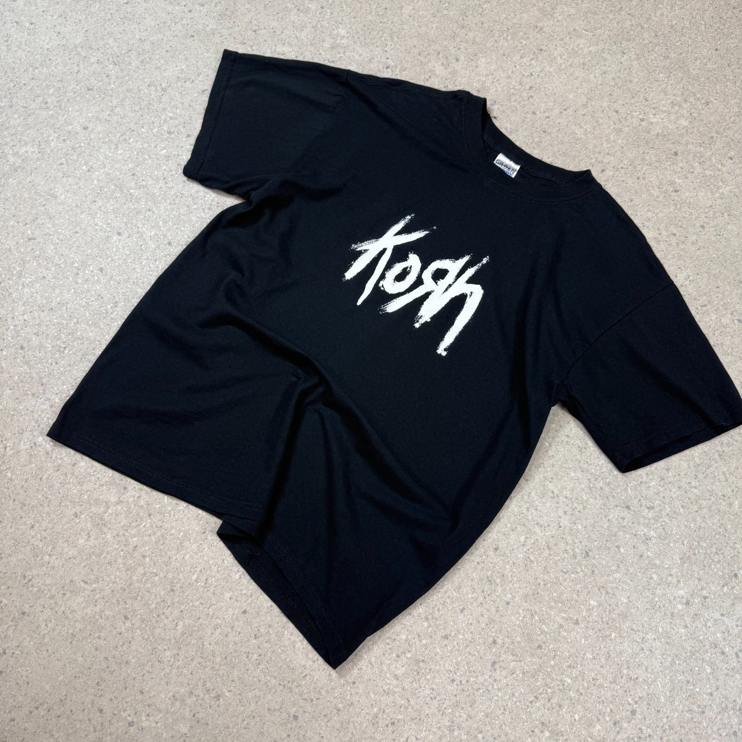 Korn Vintage T Shirt 2007 Large Black
