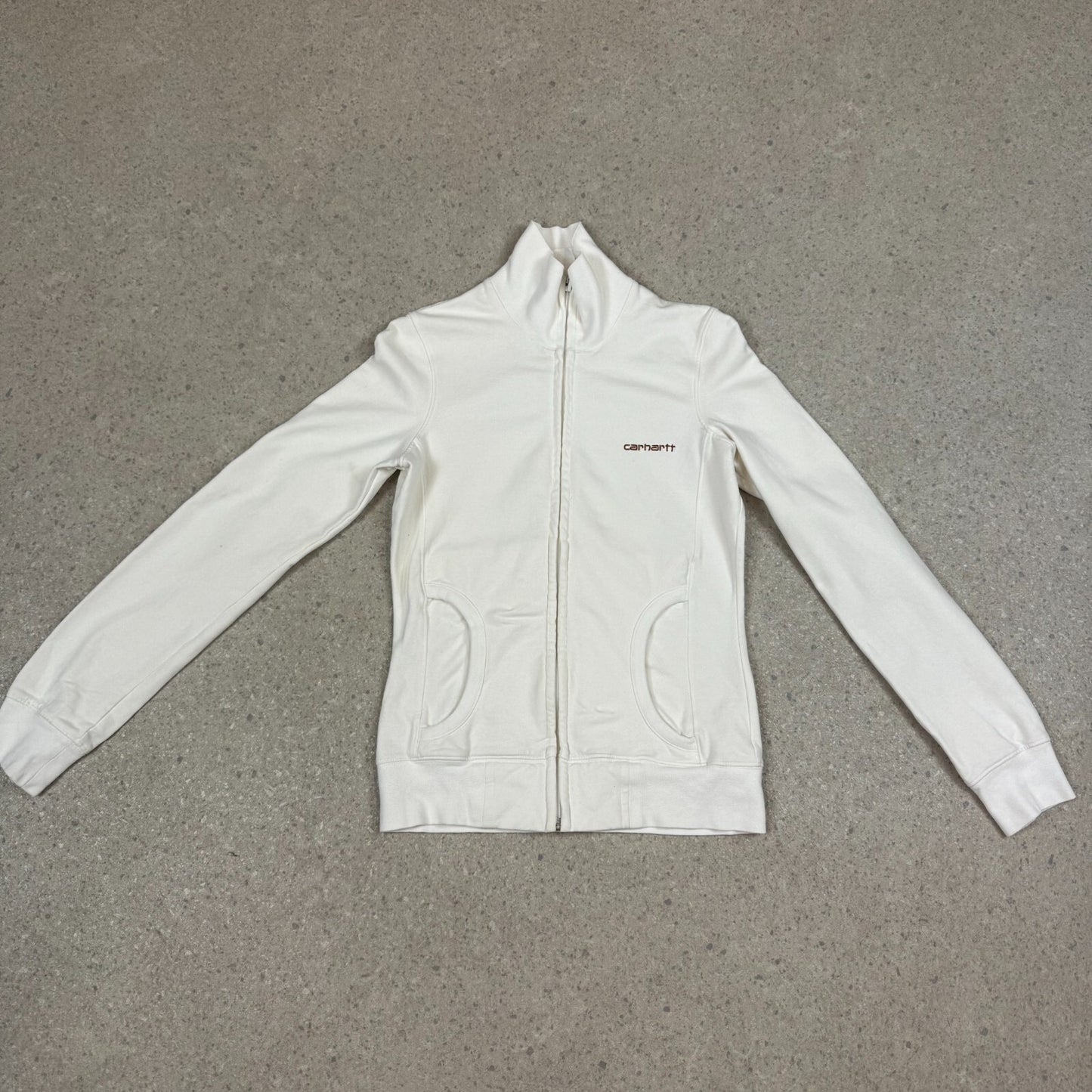 Carhartt Zip Up Women’s XS White Colourway Embroidered Logo