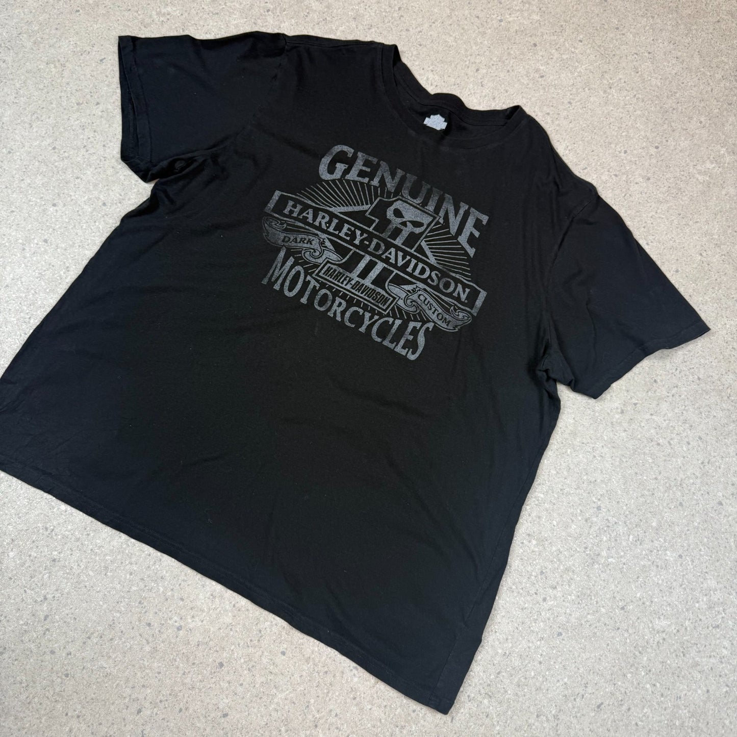 Harley Davidson T Shirt 2XL Black Colourway Relaxed Fit