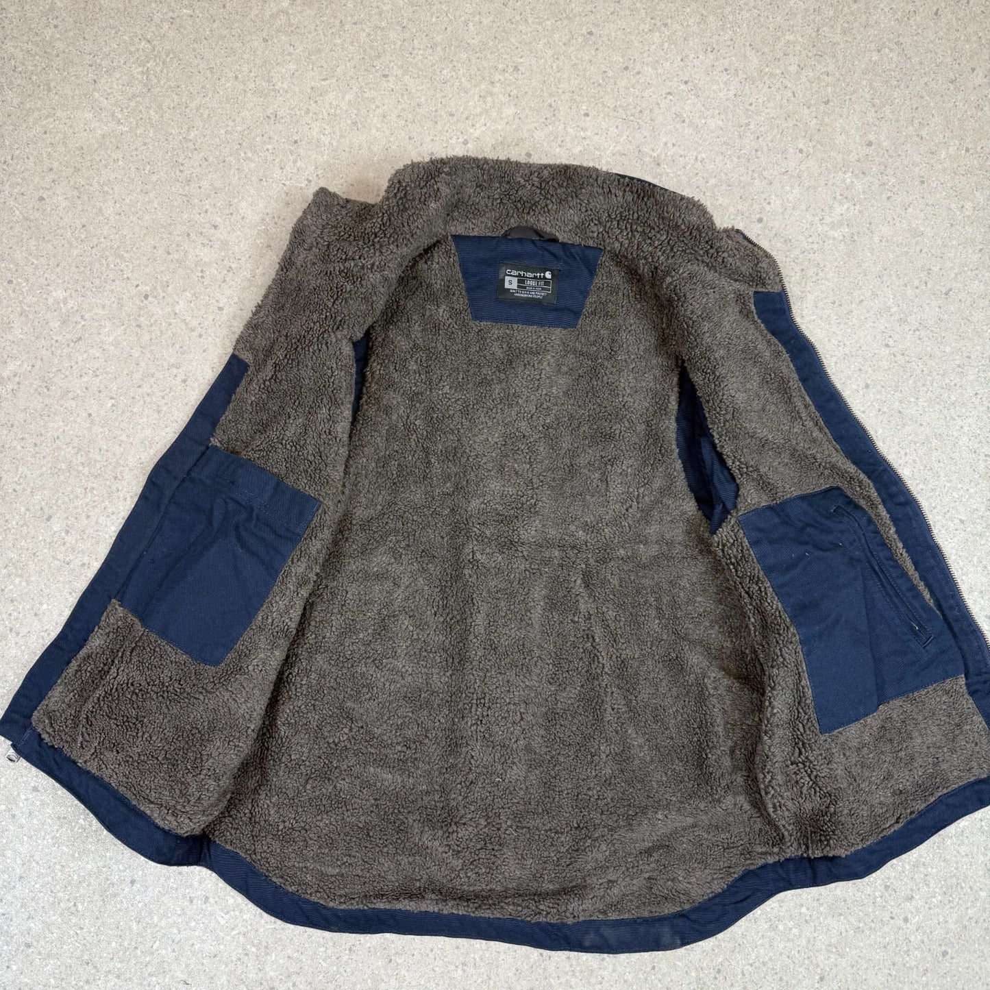 Carhartt Gillet Vest Small Loose Fit Navy Colourway