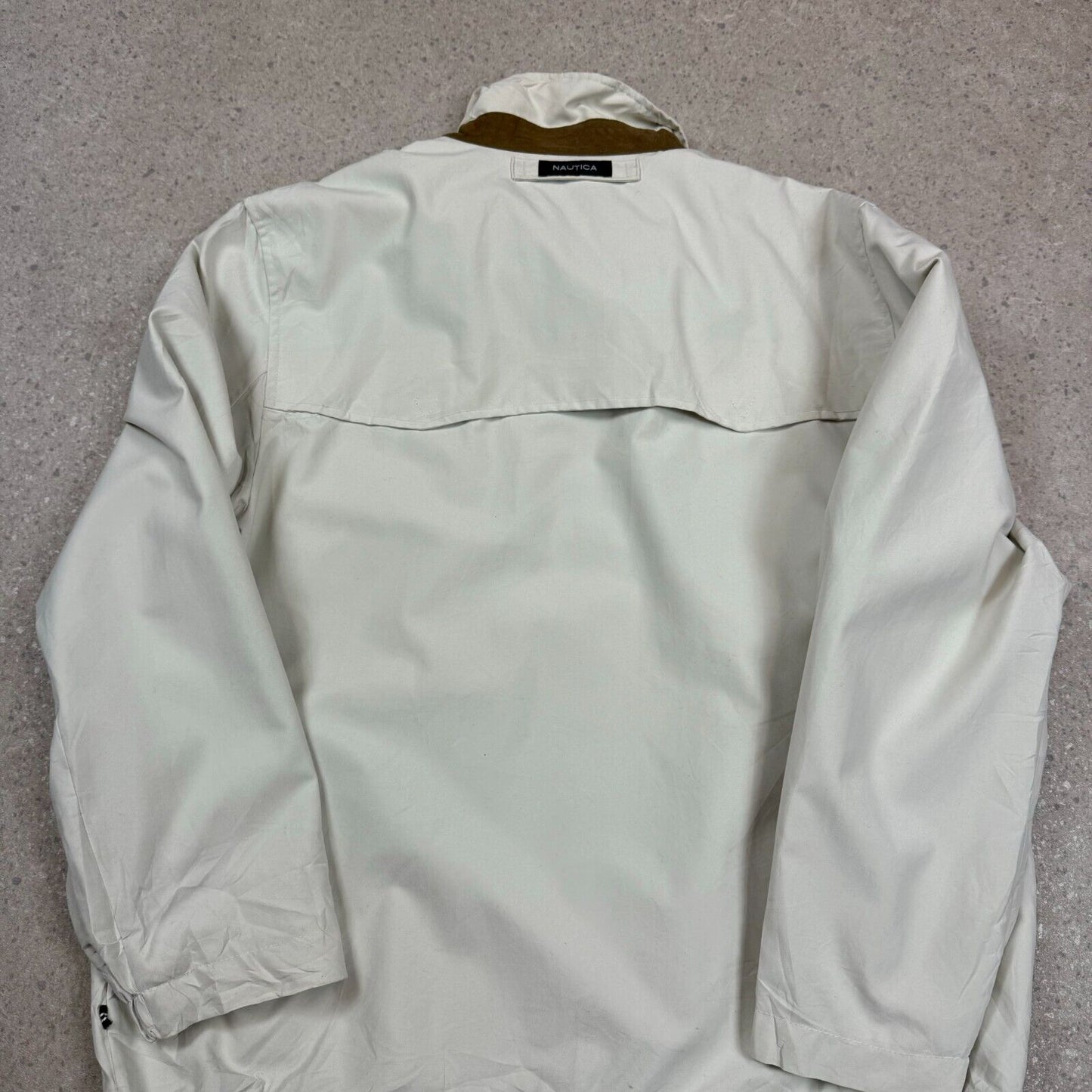 Nautica Harrington Jacket Large Cream Colourway