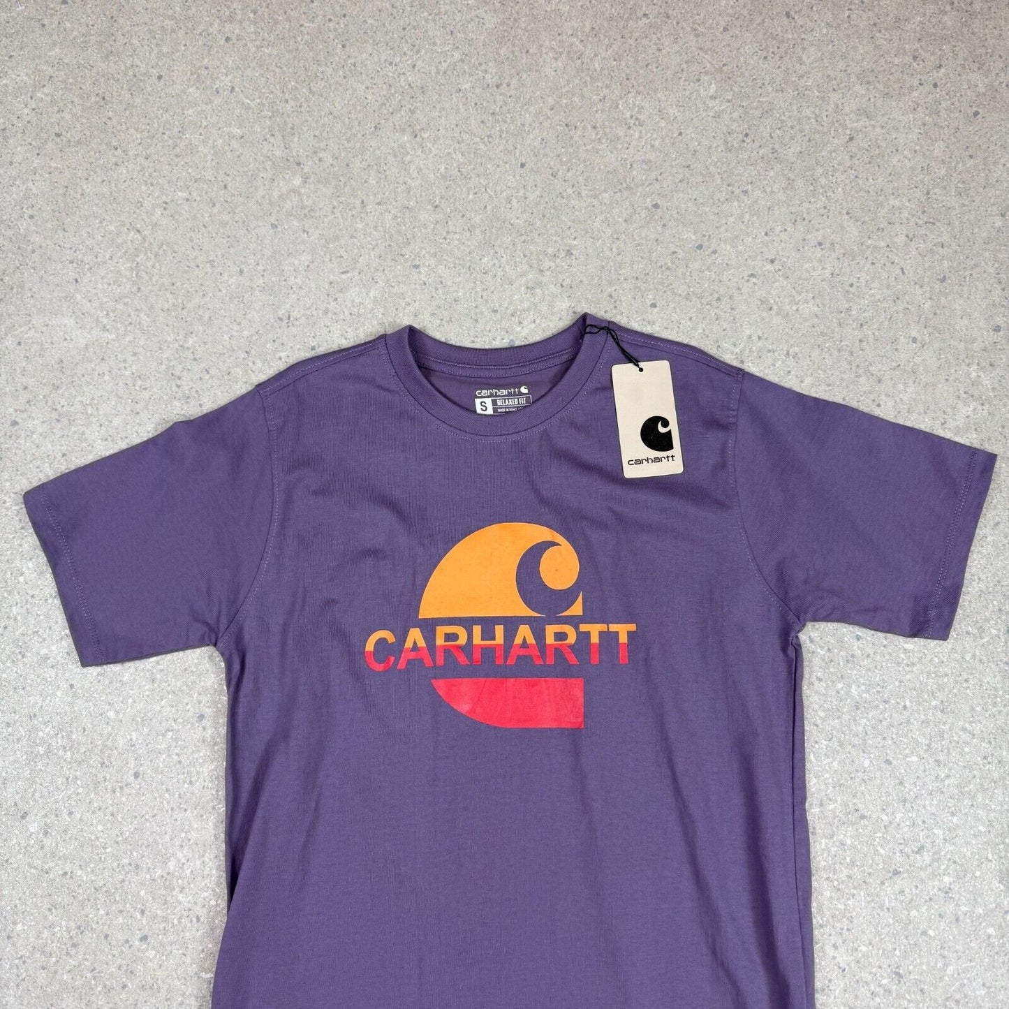 Carhartt T Shirt Small Purple Colourway Brand New