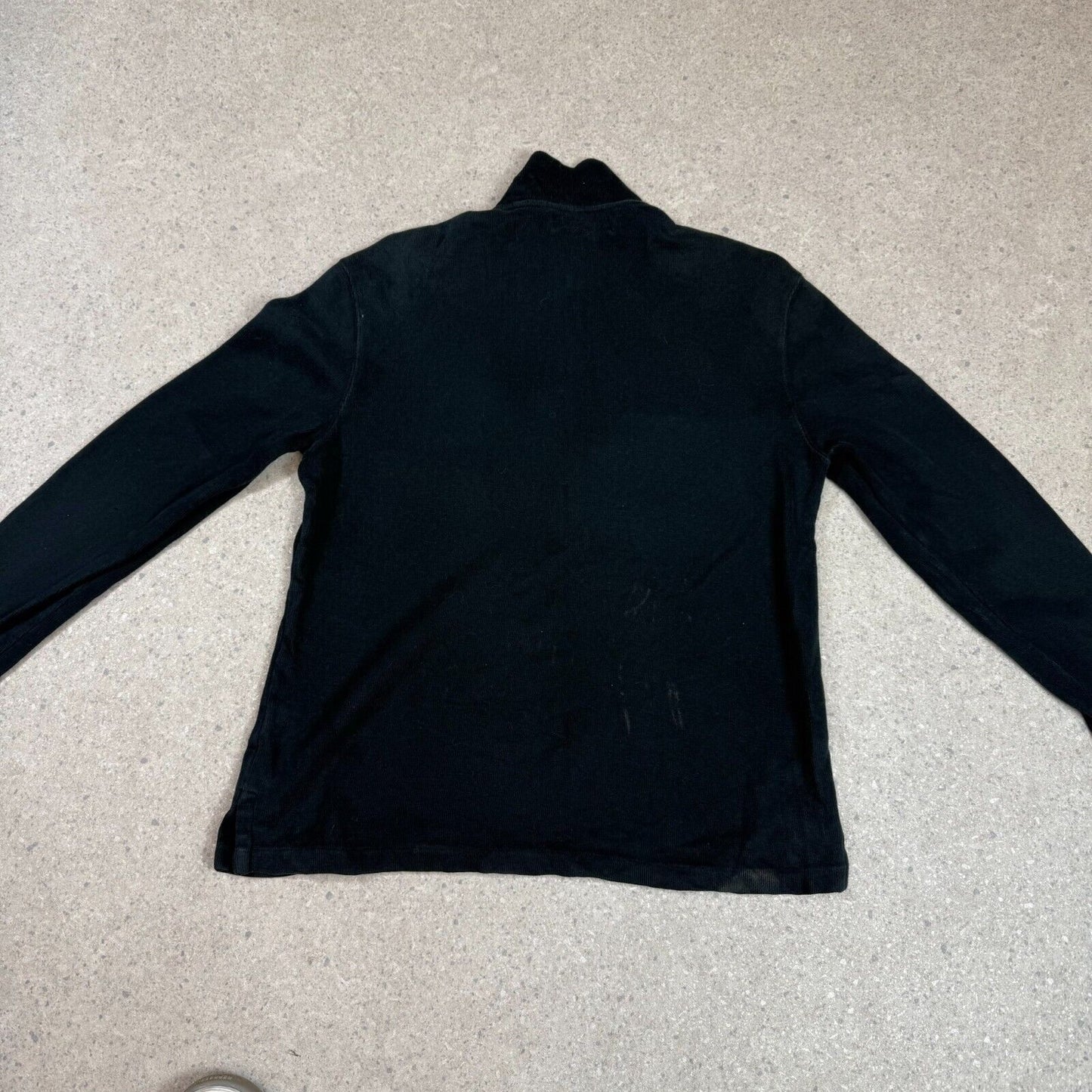 Ralph Lauren 1/4 Zip Jumper Medium / Large Black