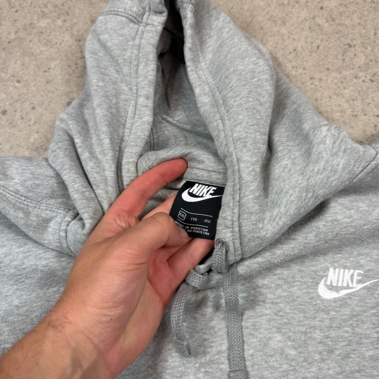 Nike Club Hoodie 2XL Grey Colourway Hoodie