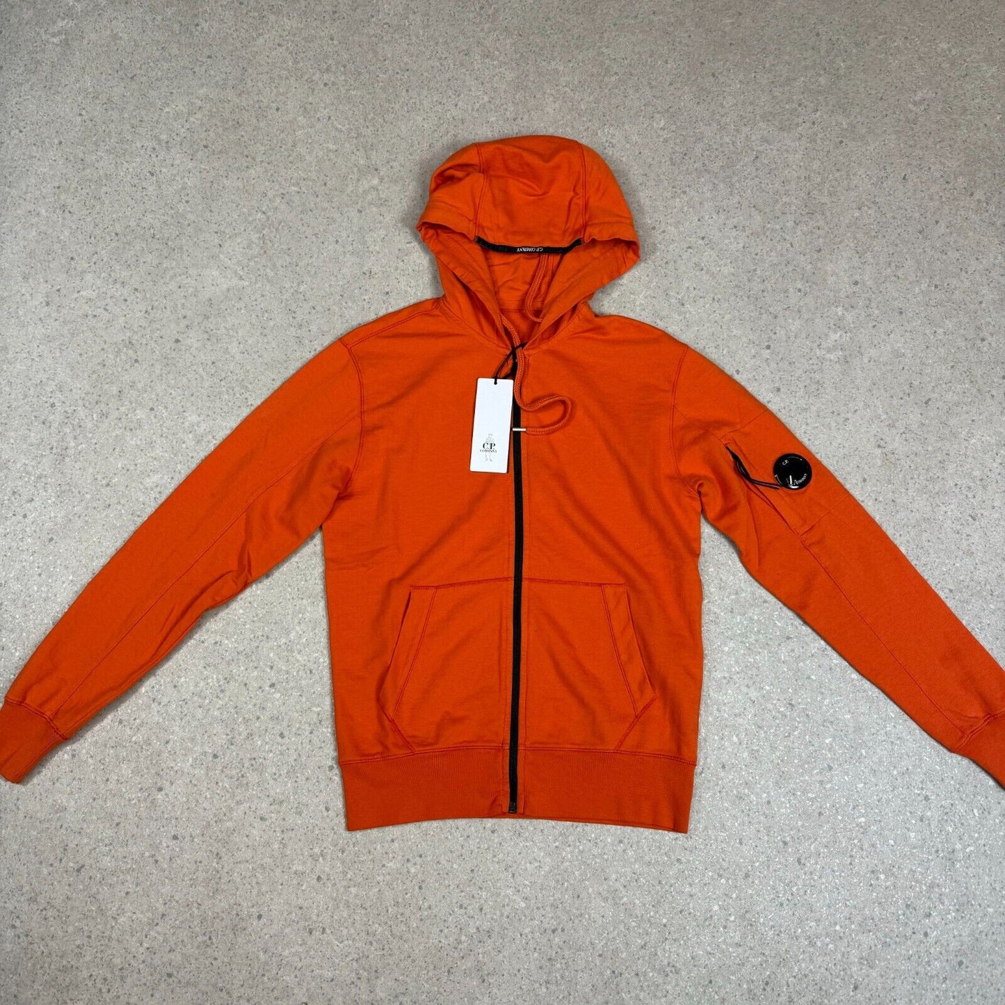 CP Company Hoodie XS Orange Punk in Colourway