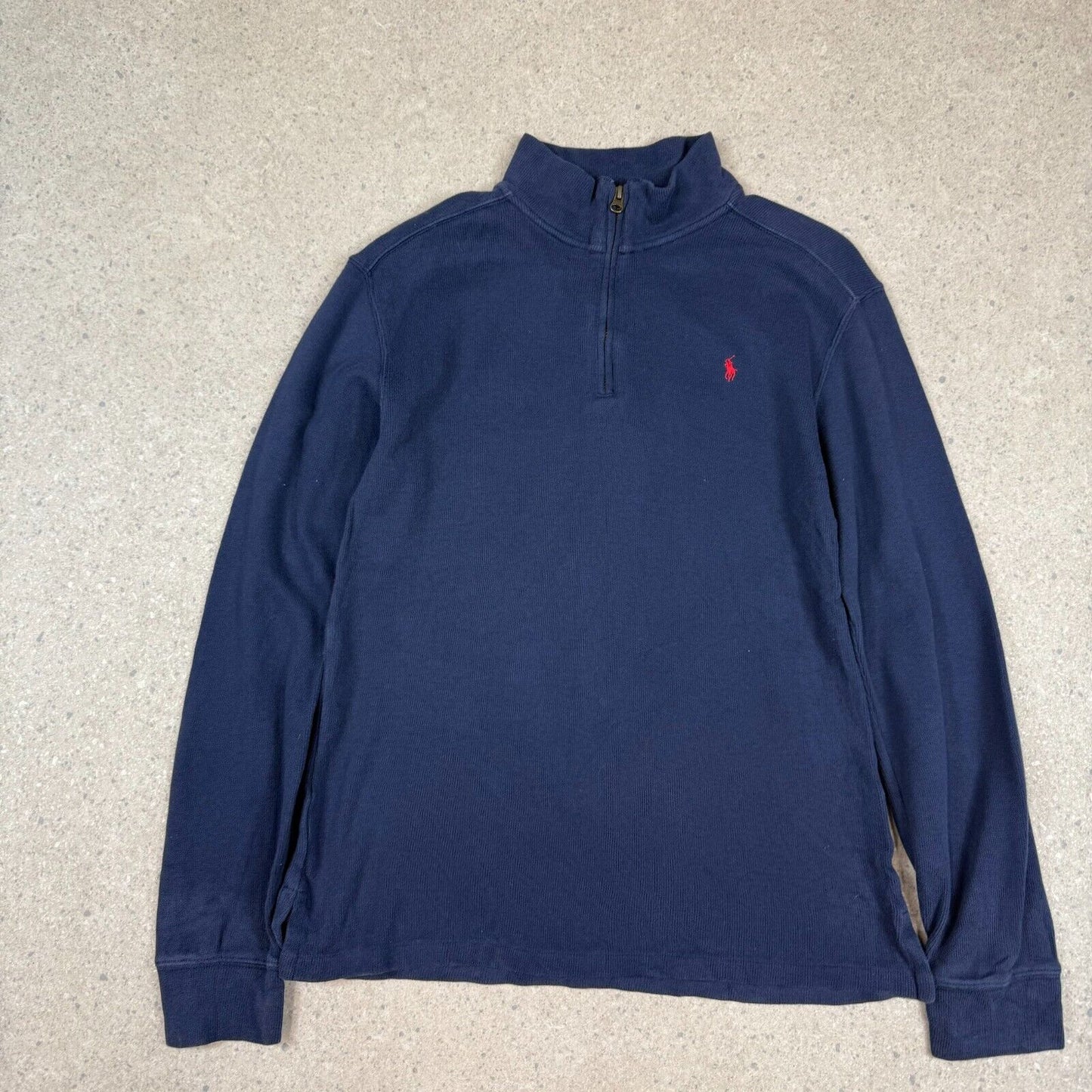 Ralph Lauren 1/4 Zip Jumper S / M Navy