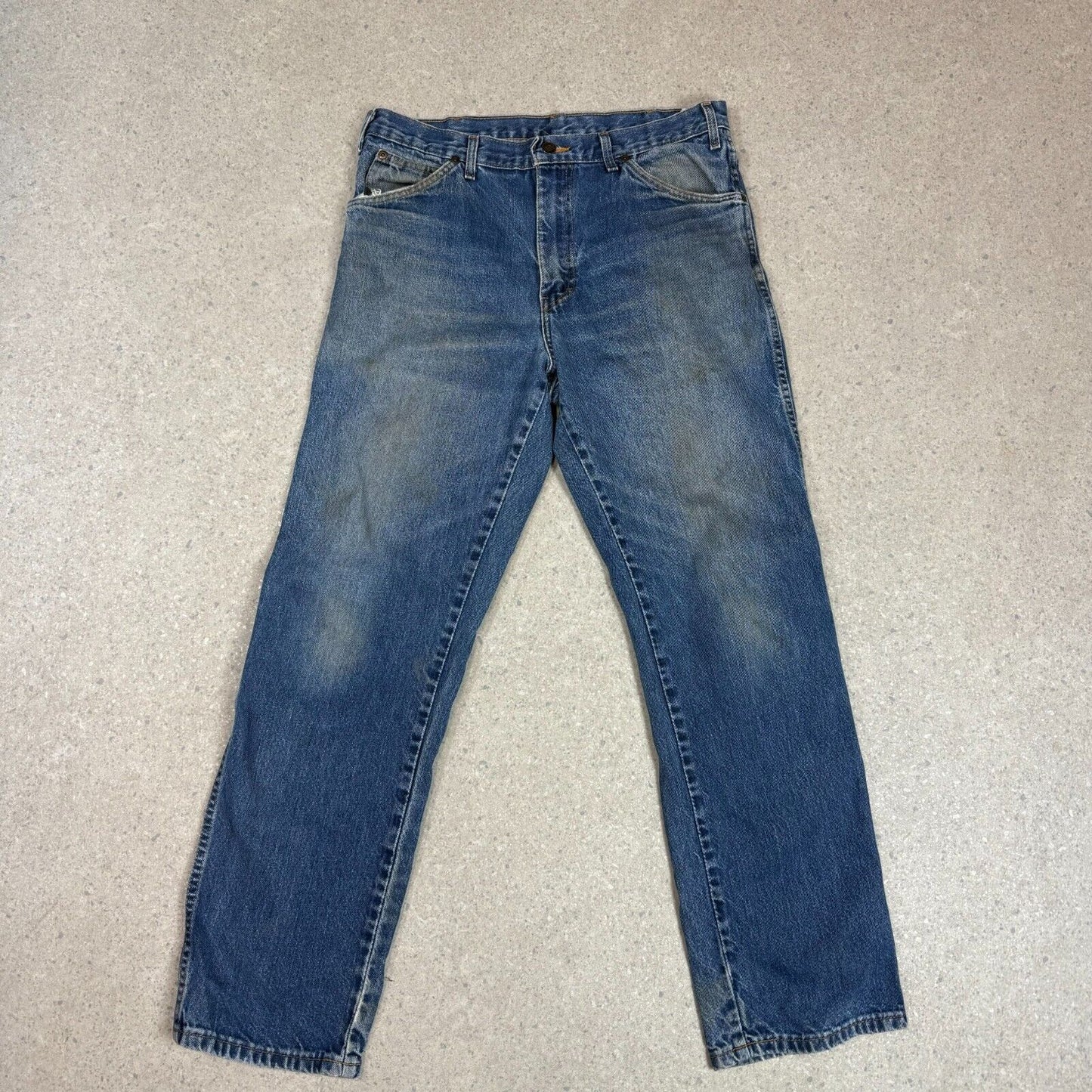 Dickies Jeans 34x32 Dark Denim Workwear