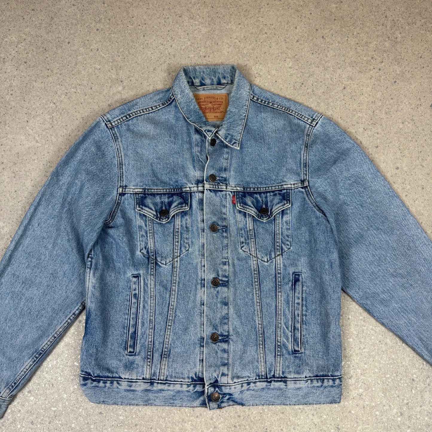Levi’s Denim Jacket Medium Washed Light Blue