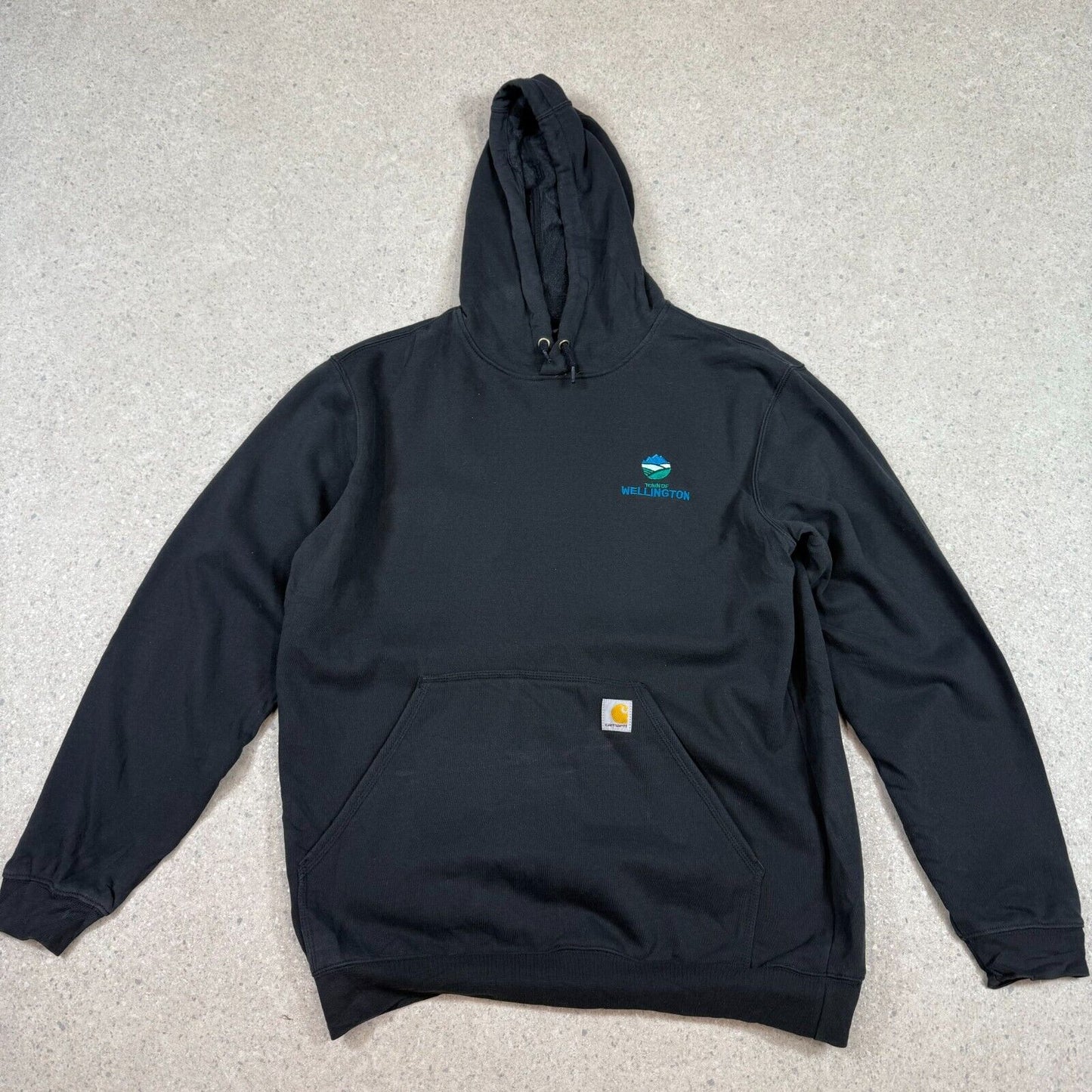 Carhartt Hoodie Large Loose Fit Black