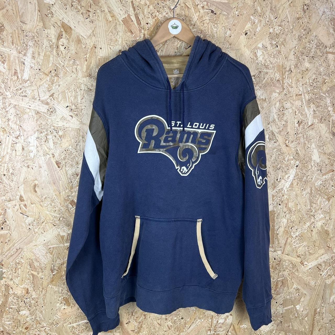 St Louis rams hoodie large