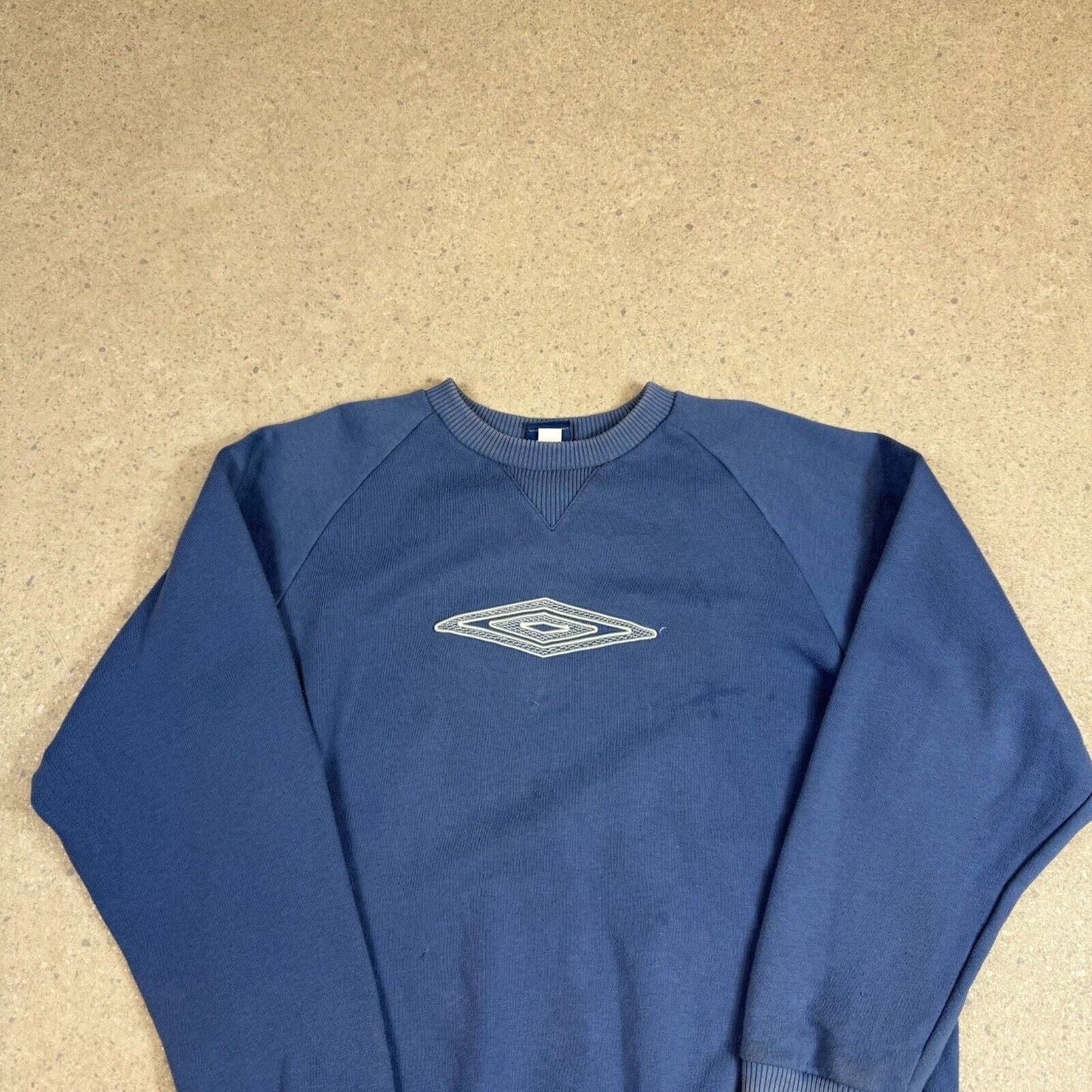 Umbro Sweatshirt Large Blue Colourway Y2K Long Sleeve