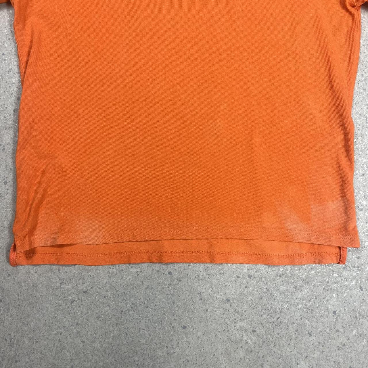 Ralph Lauren orange rugby shirt L