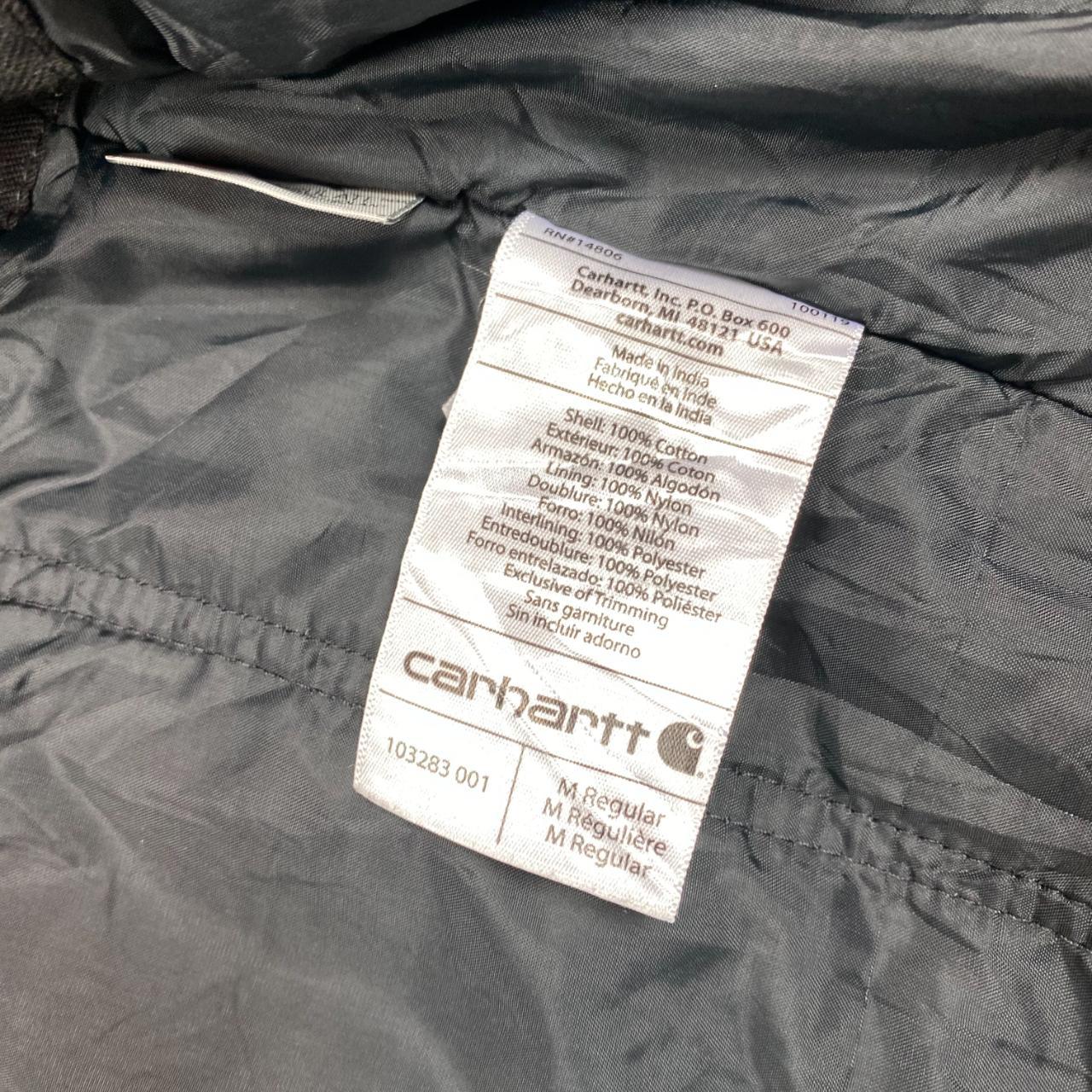 carhartt michigan style jacket medium
