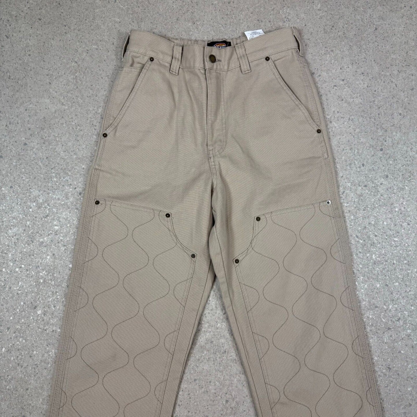 Dickies Double Knee Carpenters Pants 28x31 Cream