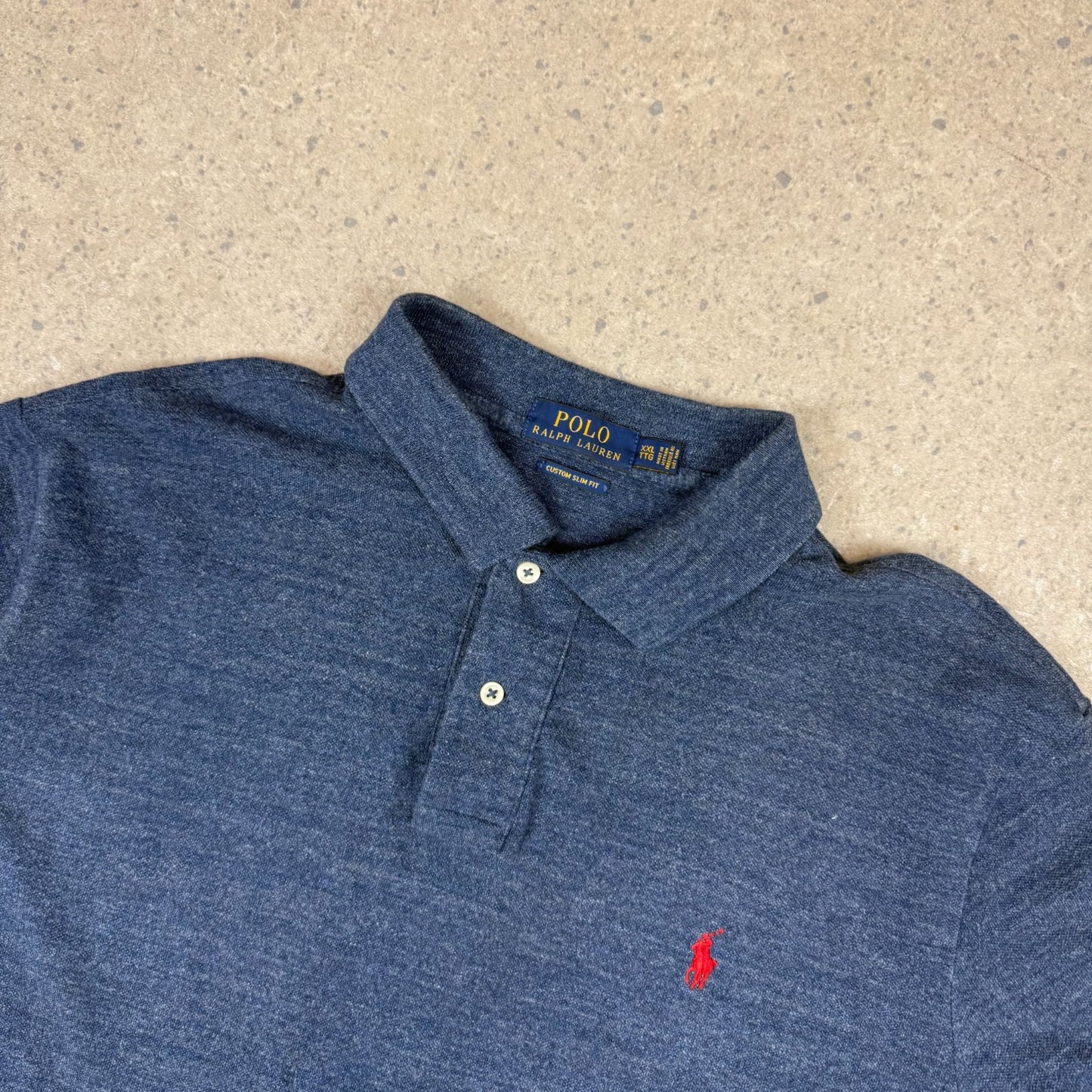 Ralph Lauren Polo 2XL Slim Fit Blue Colourway Embroidered Logo