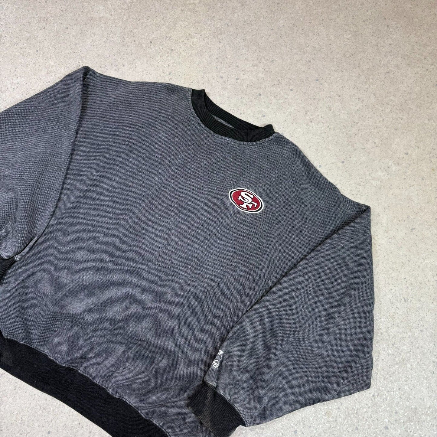 San Francisco 49ers Starter Sweatshirt 2XL Grey