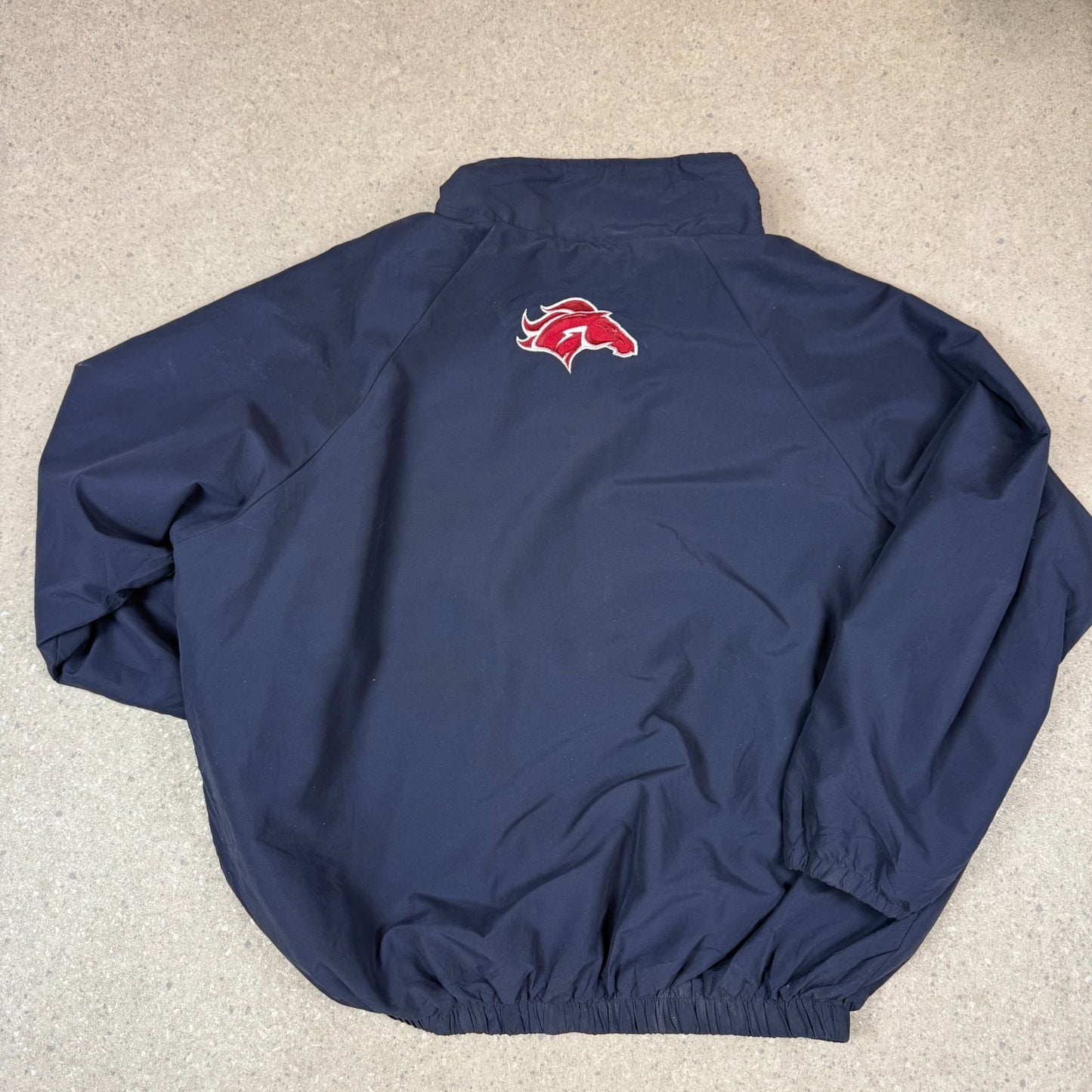 Herriman Windbreaker 2XL 90s College Embroidered Full Zip Made in USA