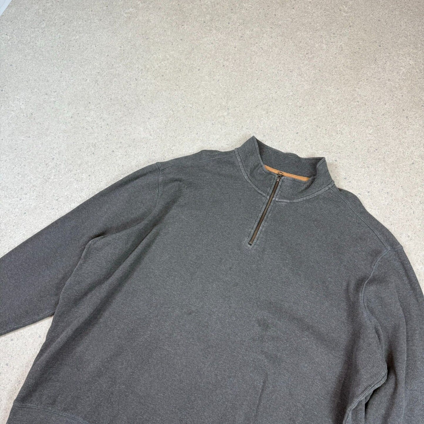 Carhartt 1/4 Zip Jumper 3XL Grey Colourway Logo Long Sleeve