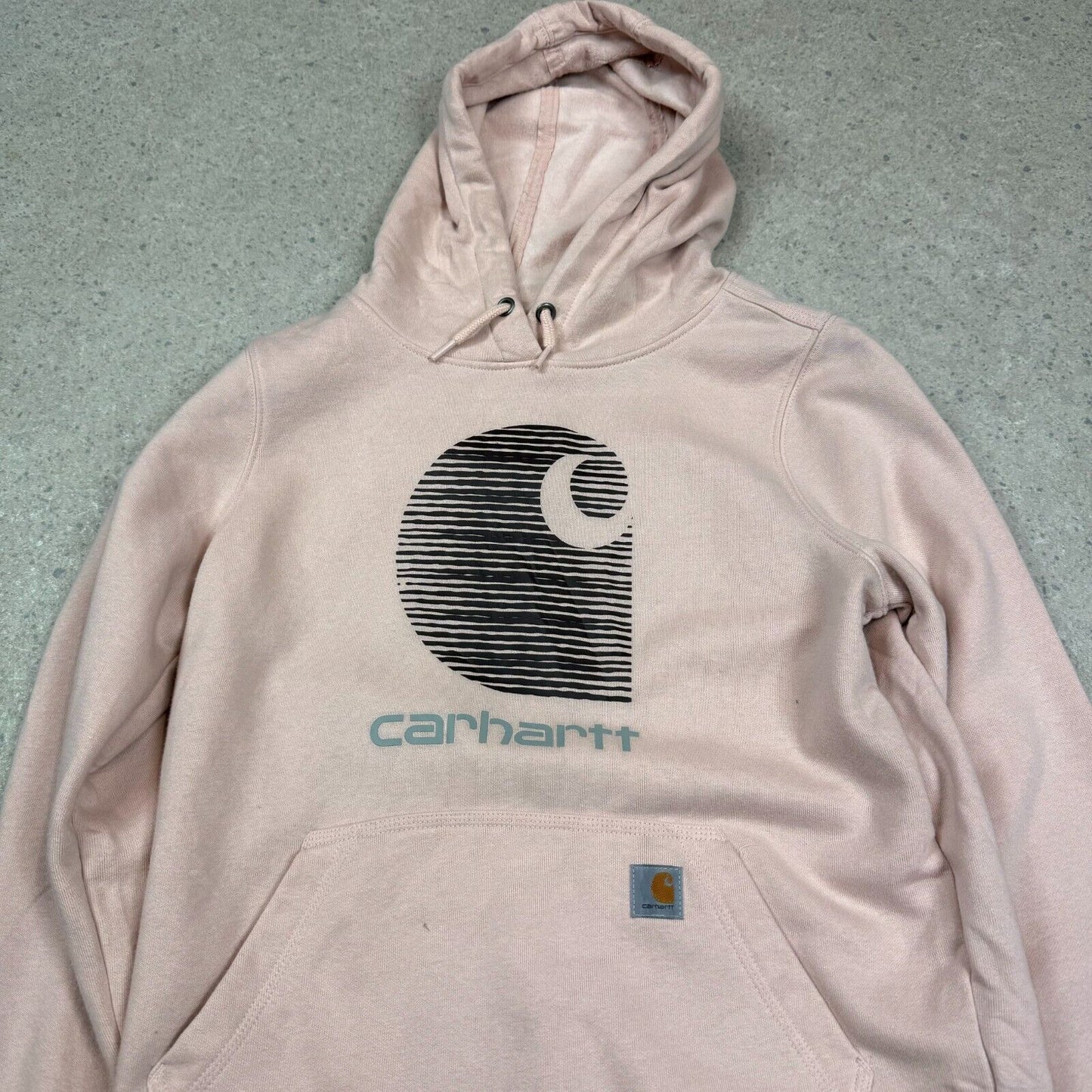 Carhartt Hoodie Small Rain Defender Pink