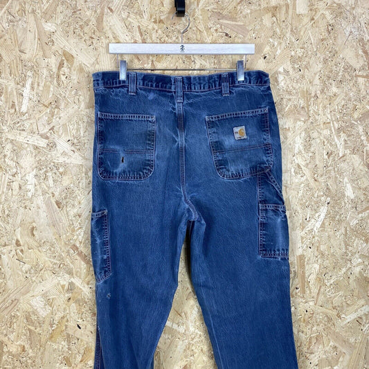 Carhartt Jeans Denim Blue Baggy 38”